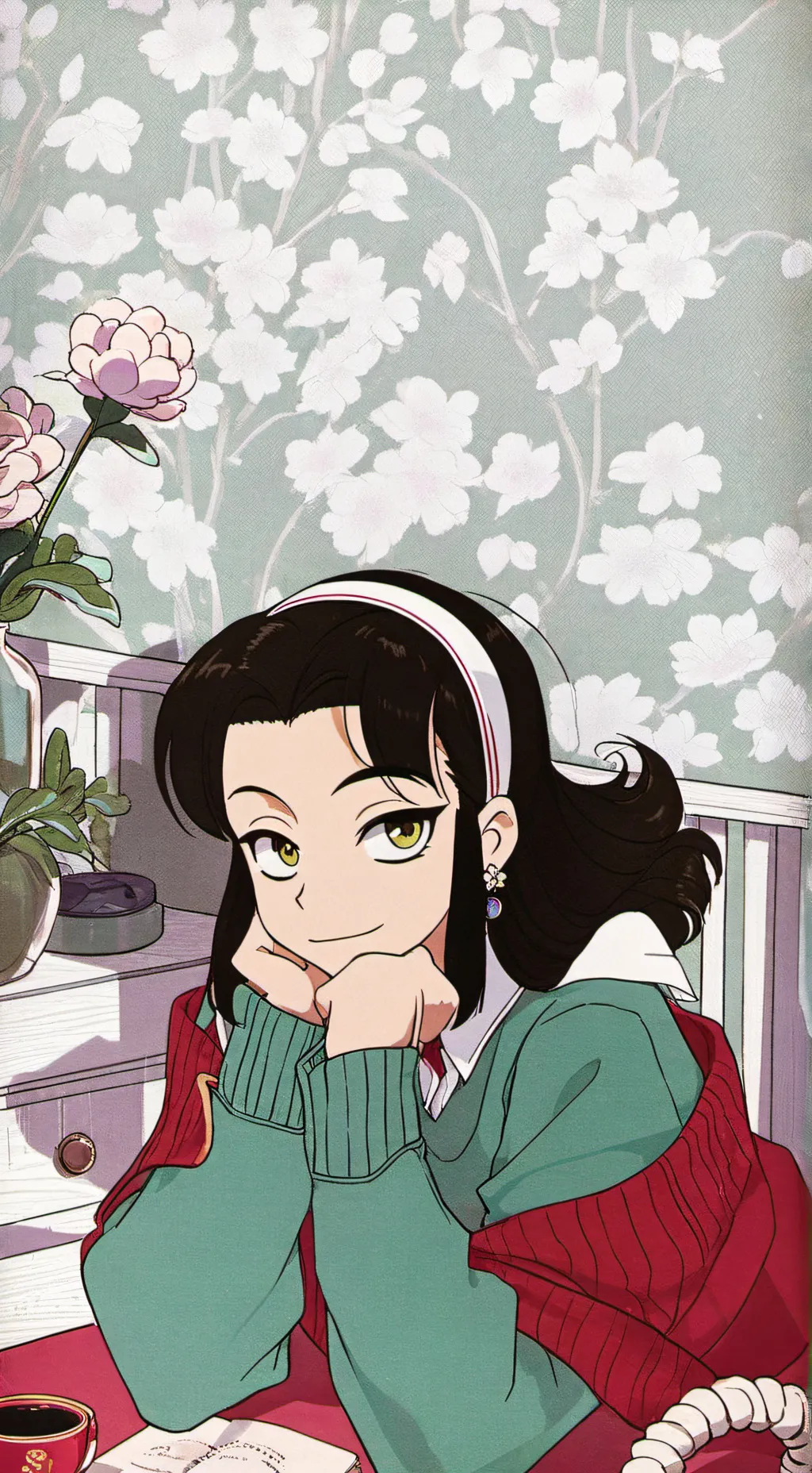 ai character: 🎀yo🎀 background