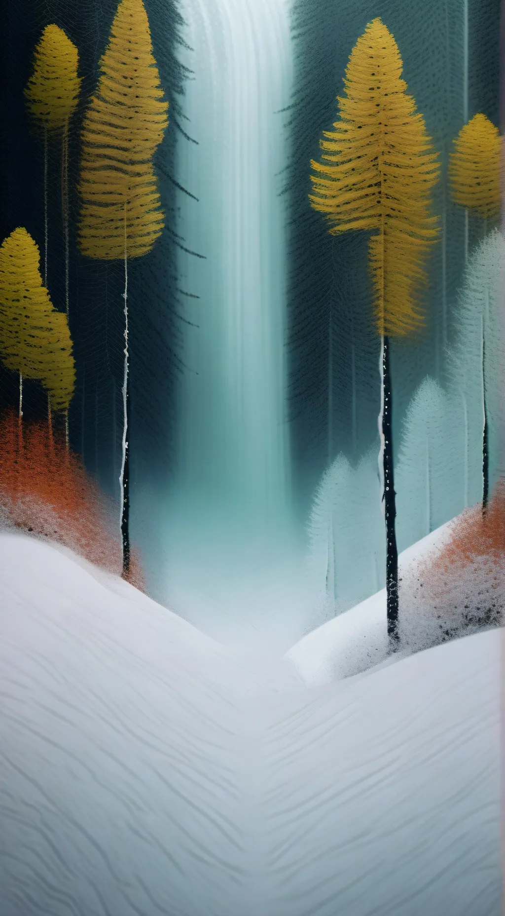 ai character: into the woods background