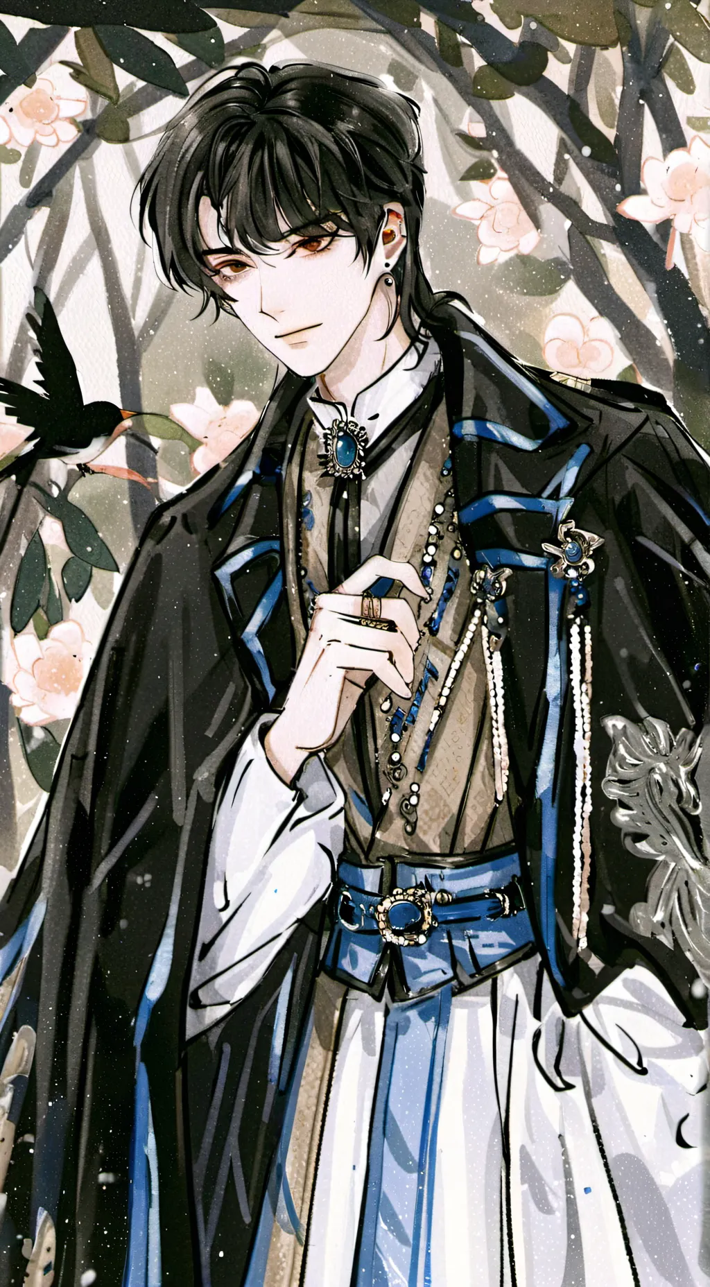 ai character: wolf vs vampire background