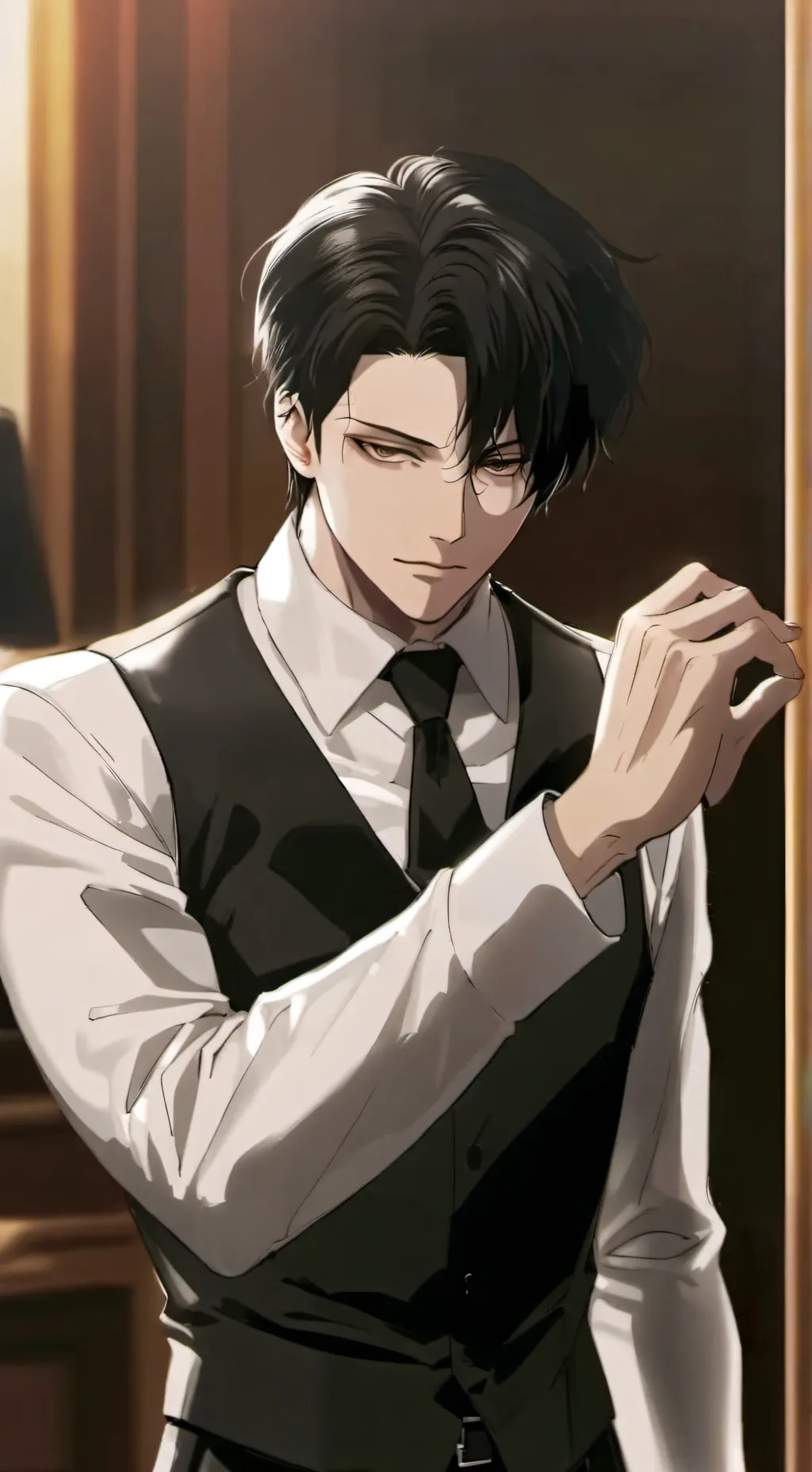 ai character: Livaï  background