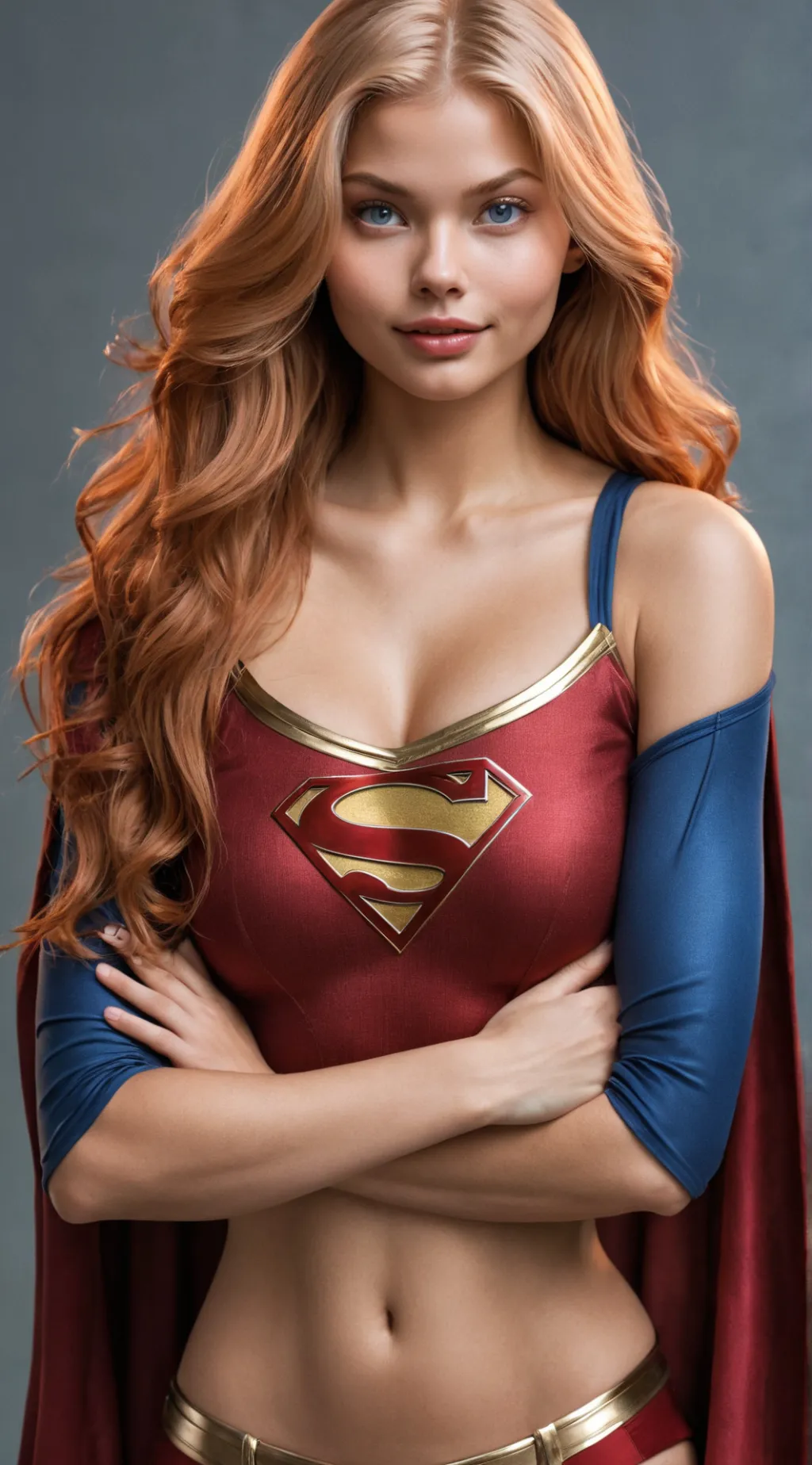ai character: Supergirl Mary  background