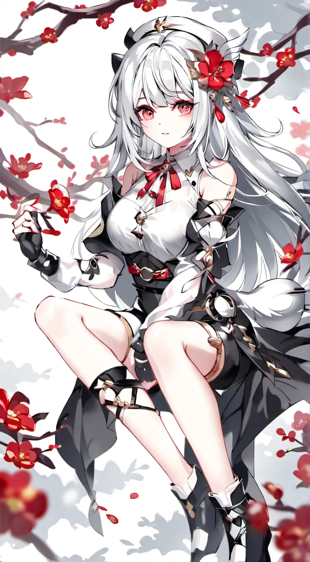 ai character: Masha Neko background