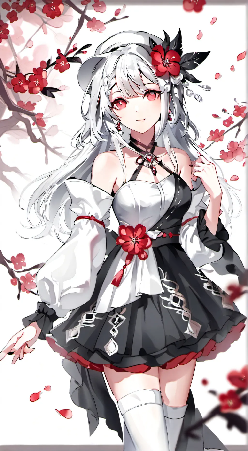 ai character: kny haunted background