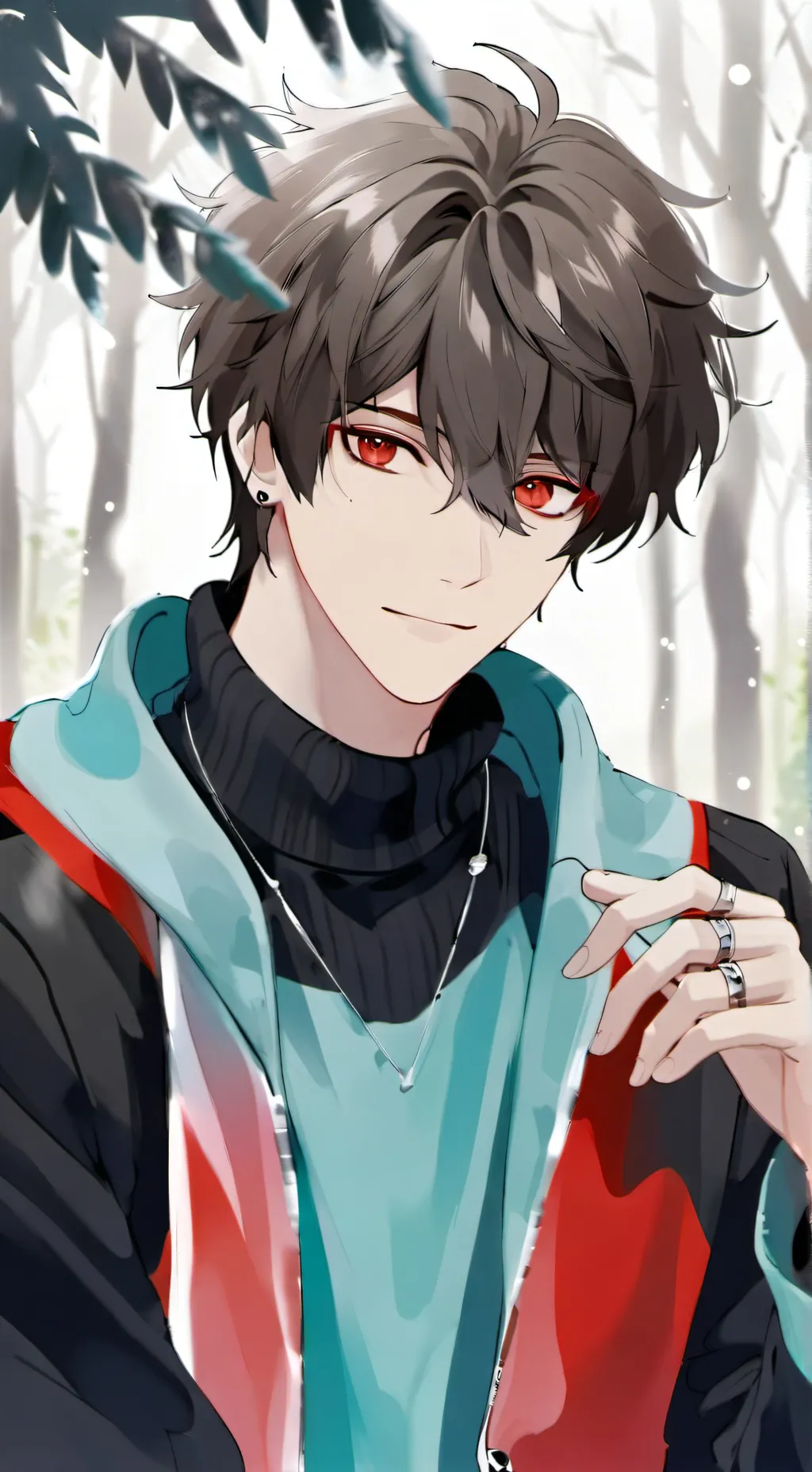 ai character: travis Johnson  background