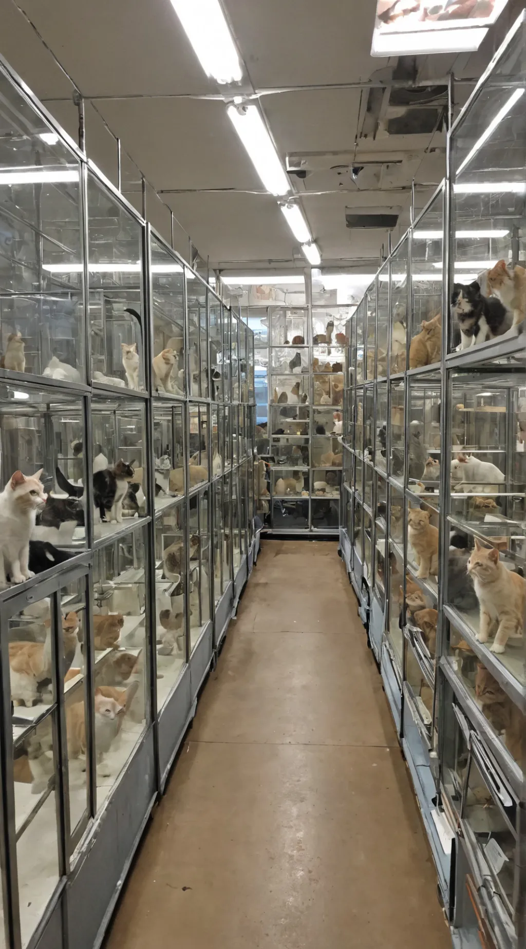 ai character: kitty Cat world  background