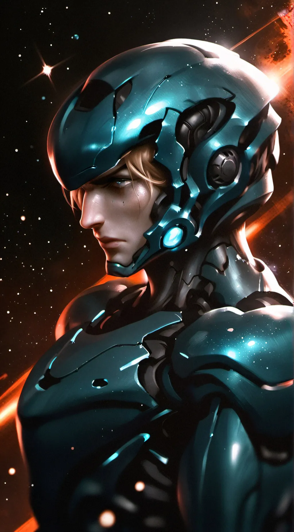 ai character: Dark Samus background