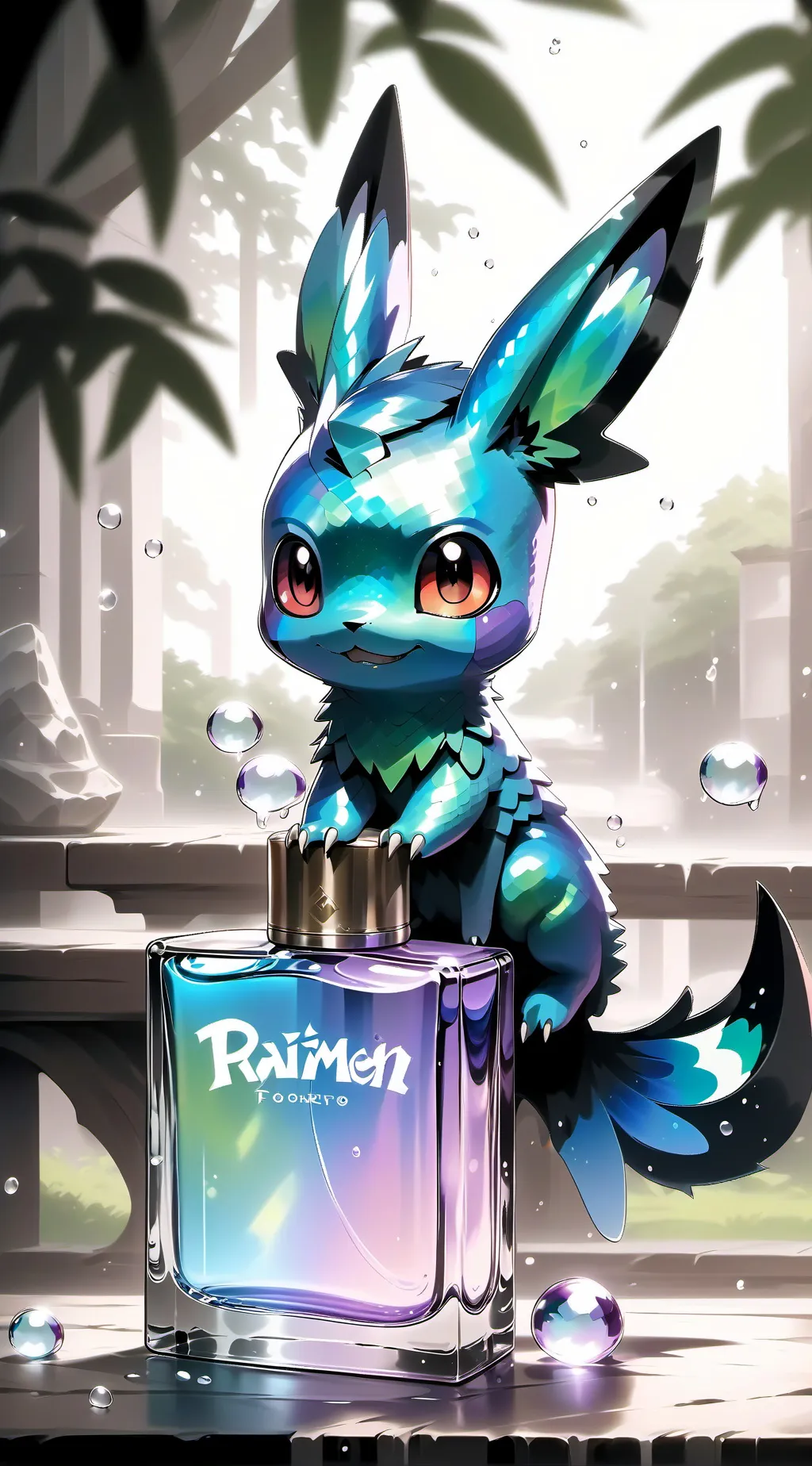 ai character: Evolie background