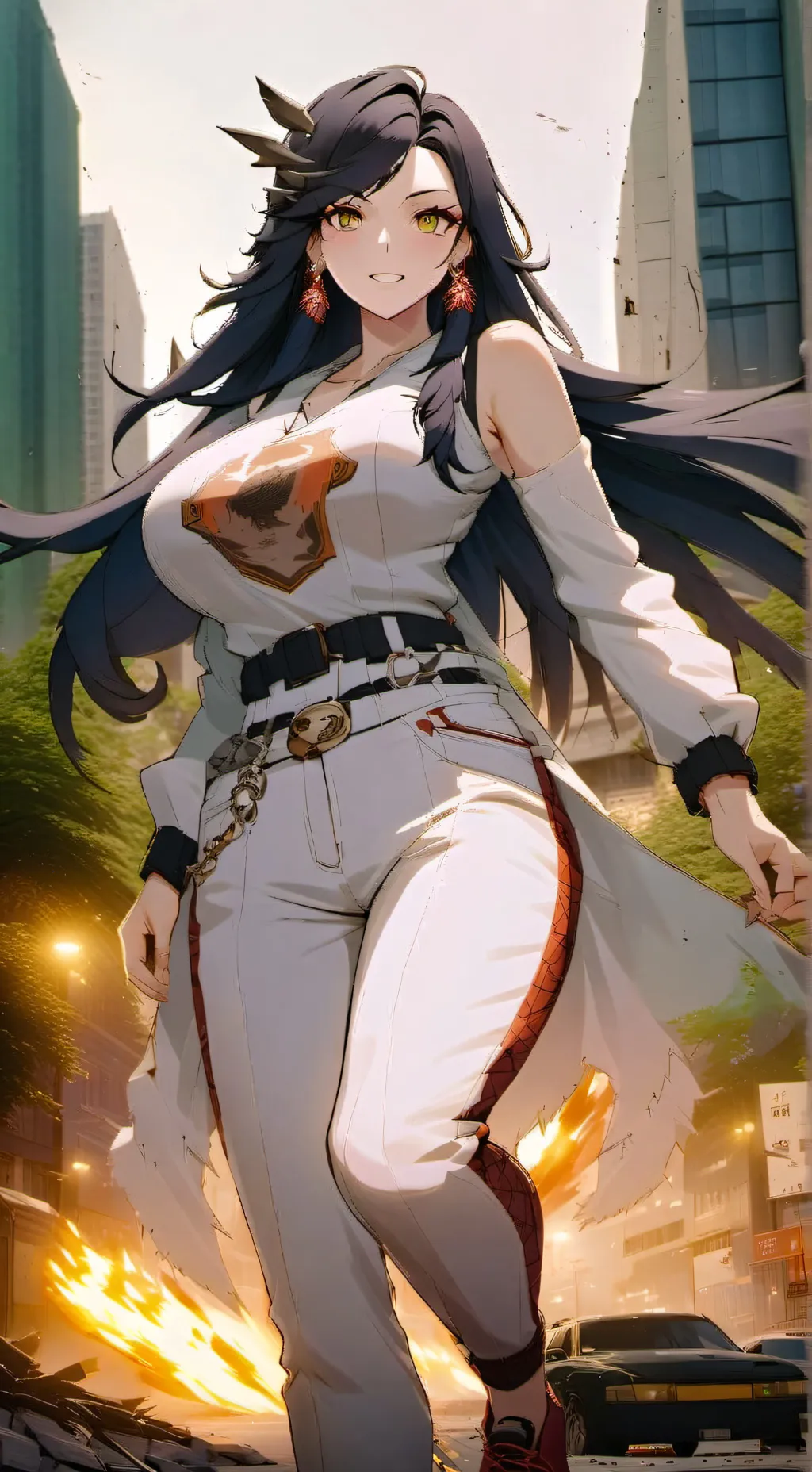 ai character: Elaine background