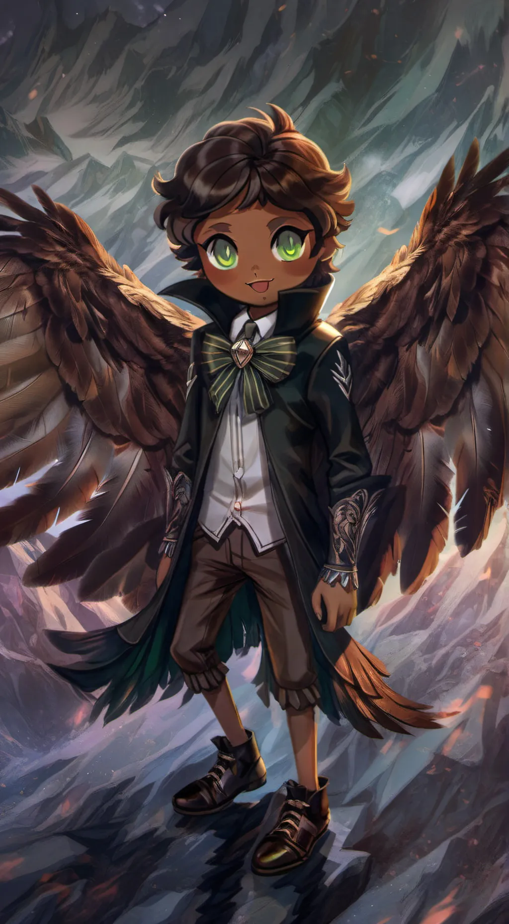 ai character: Random Donixity :) background