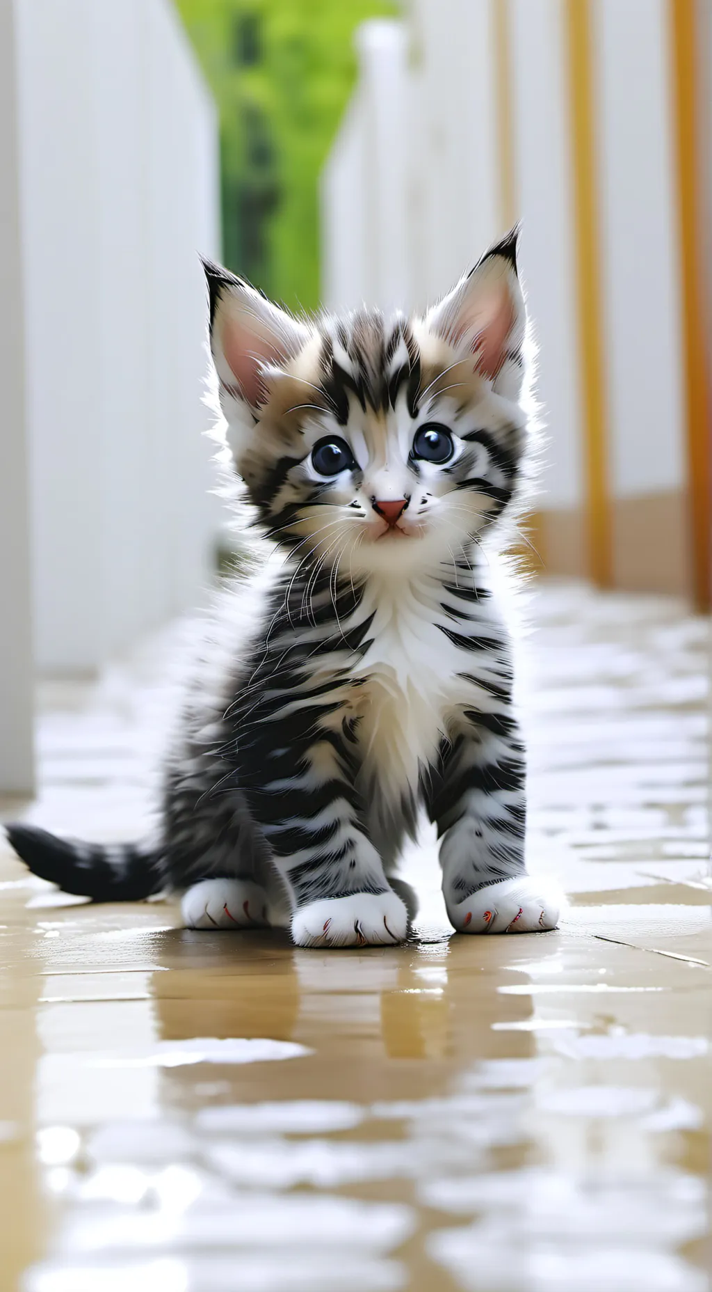 ai character: kitty background