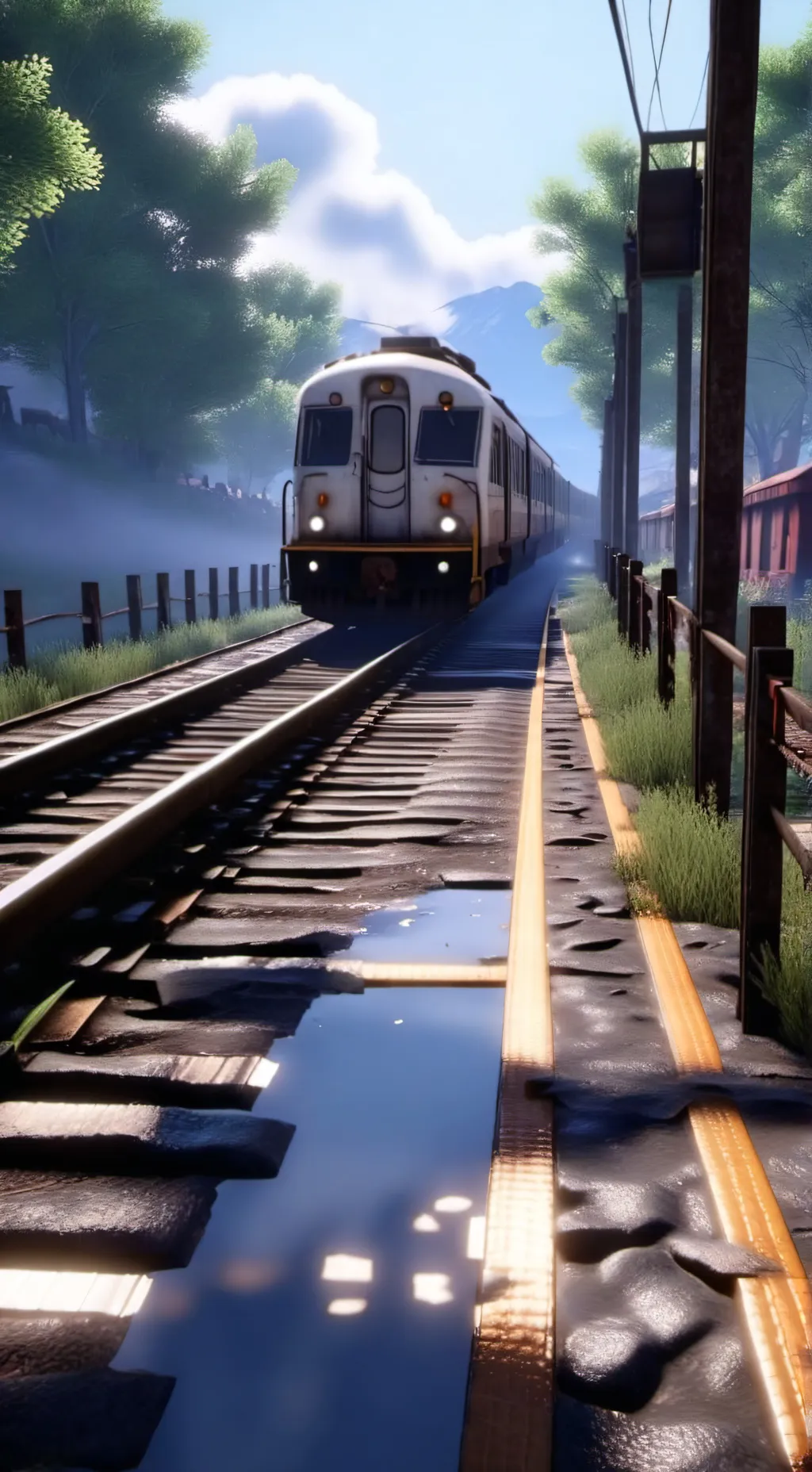 ai character: Dead rails background