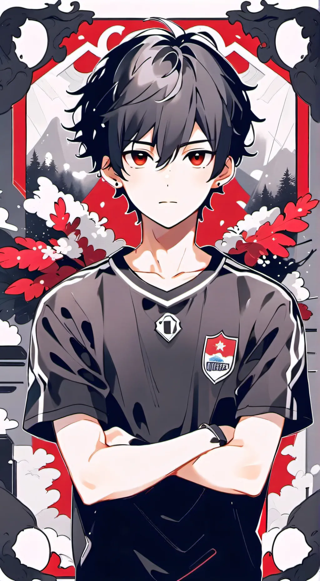 ai character: Lev background