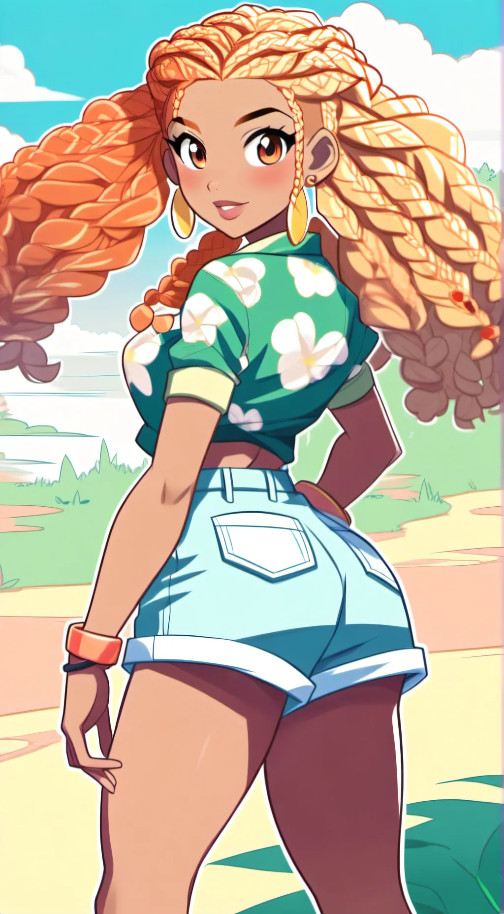 ai character: Bella  background