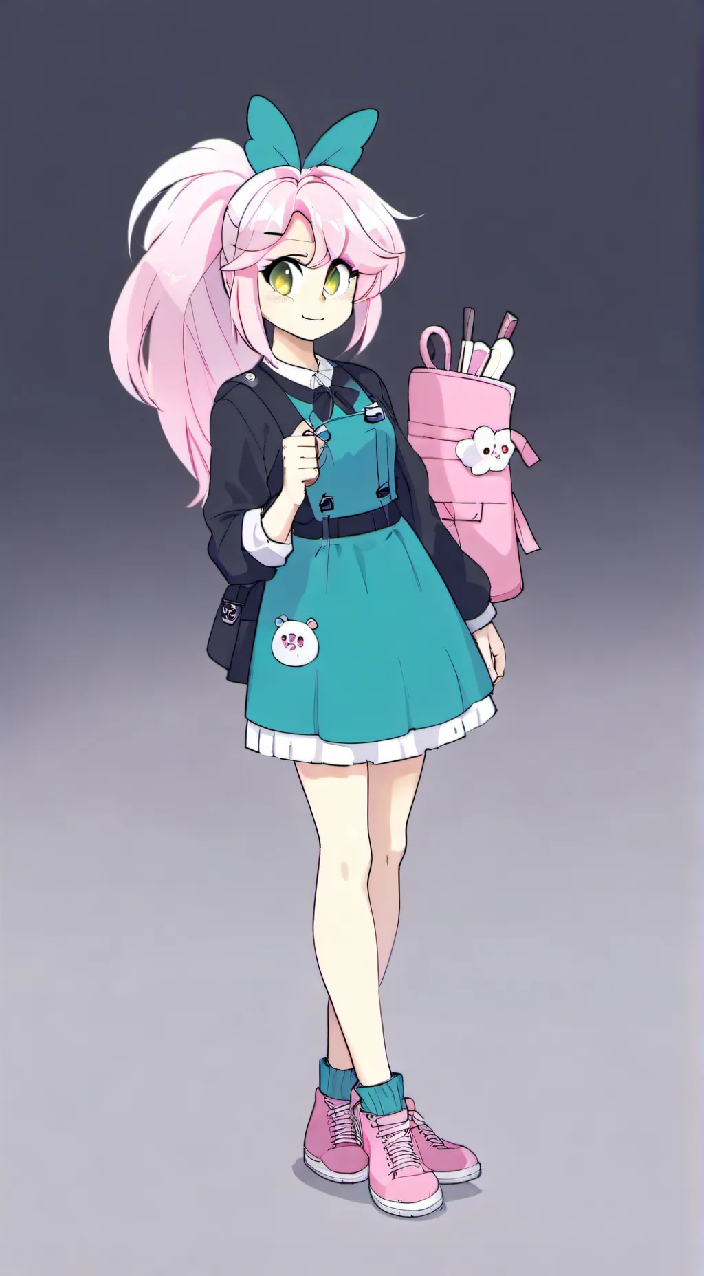 ai character: fluttershy background