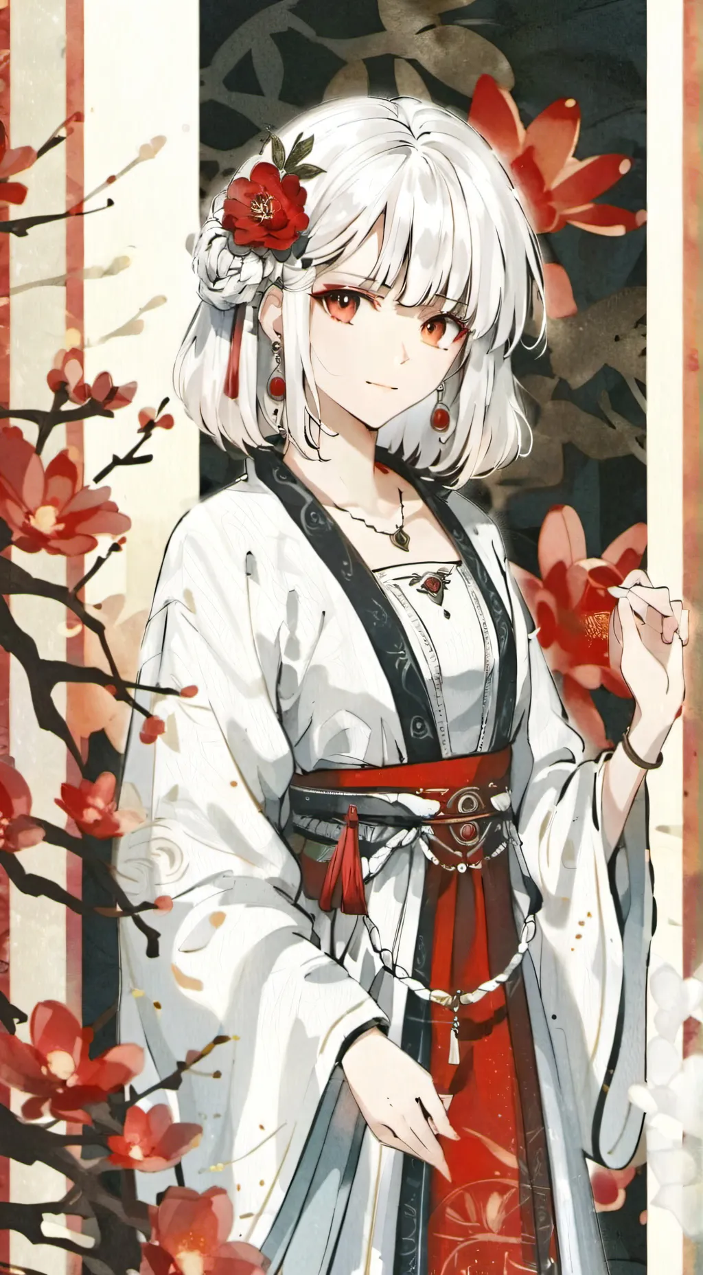 ai character: kim-shao  background