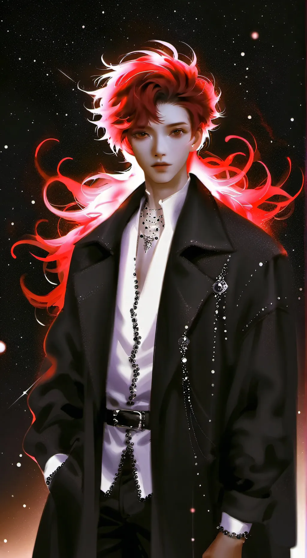 ai character: Xavier  but mha  background