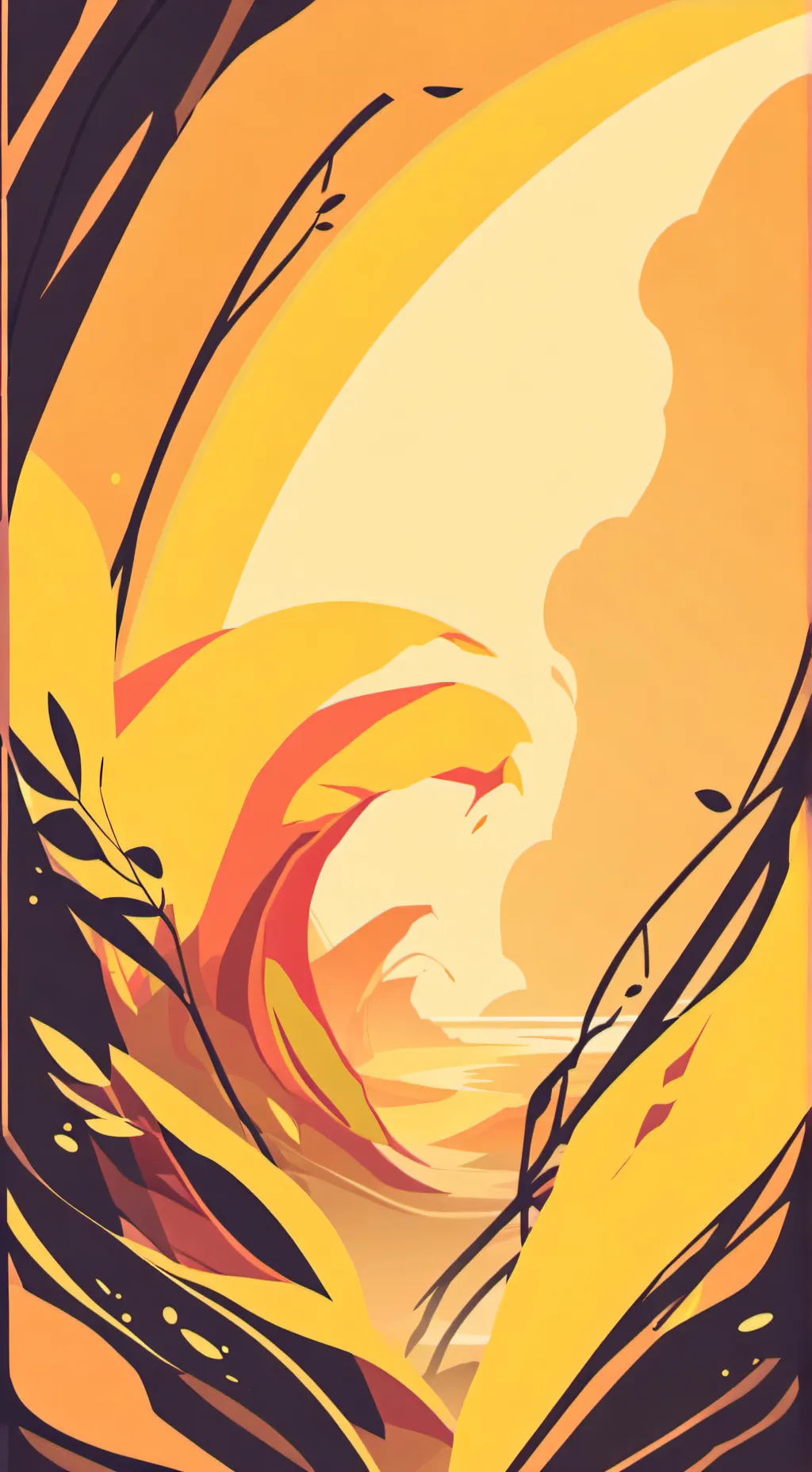 ai character: wet it be haha background