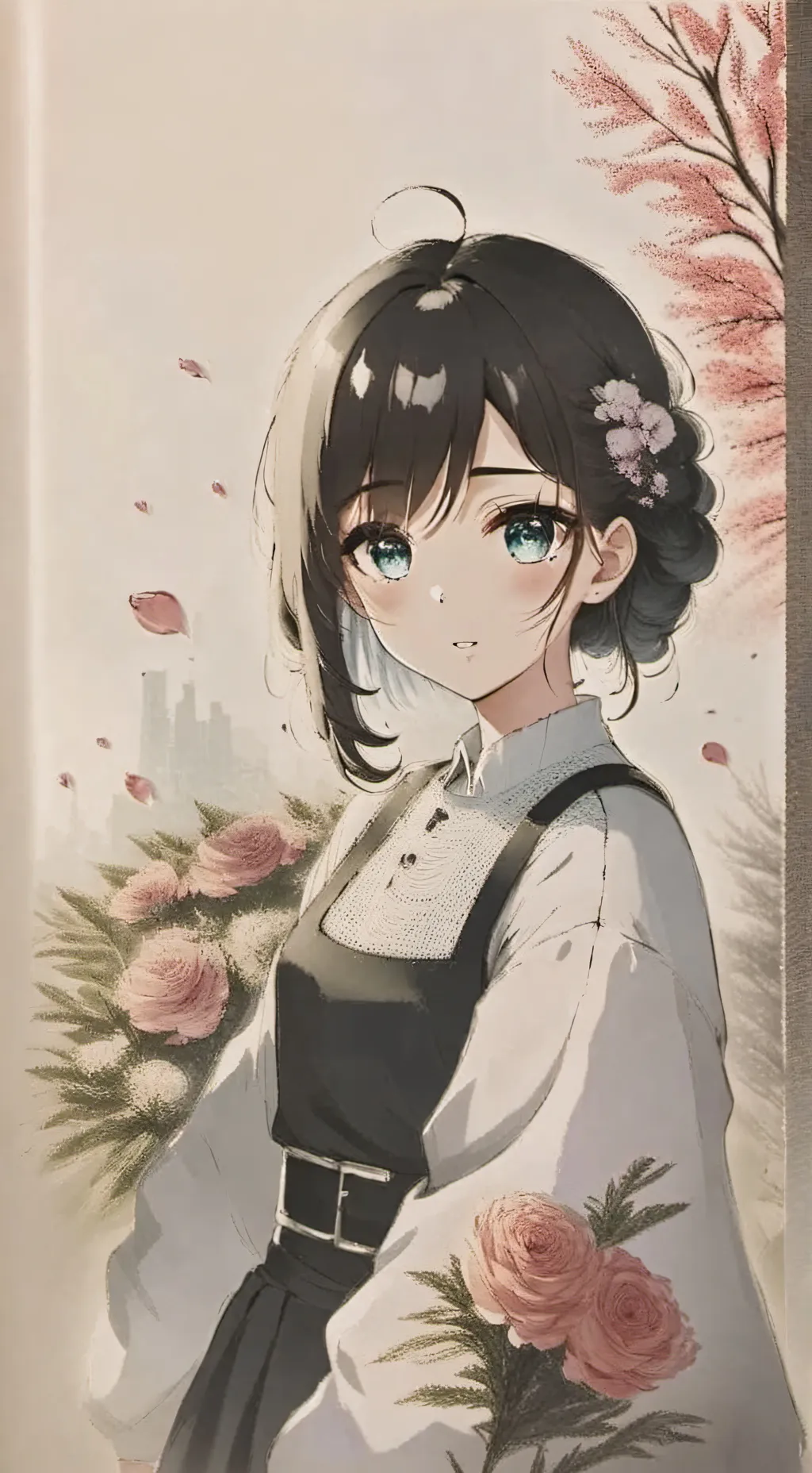 ai character: Perla ☺️ background