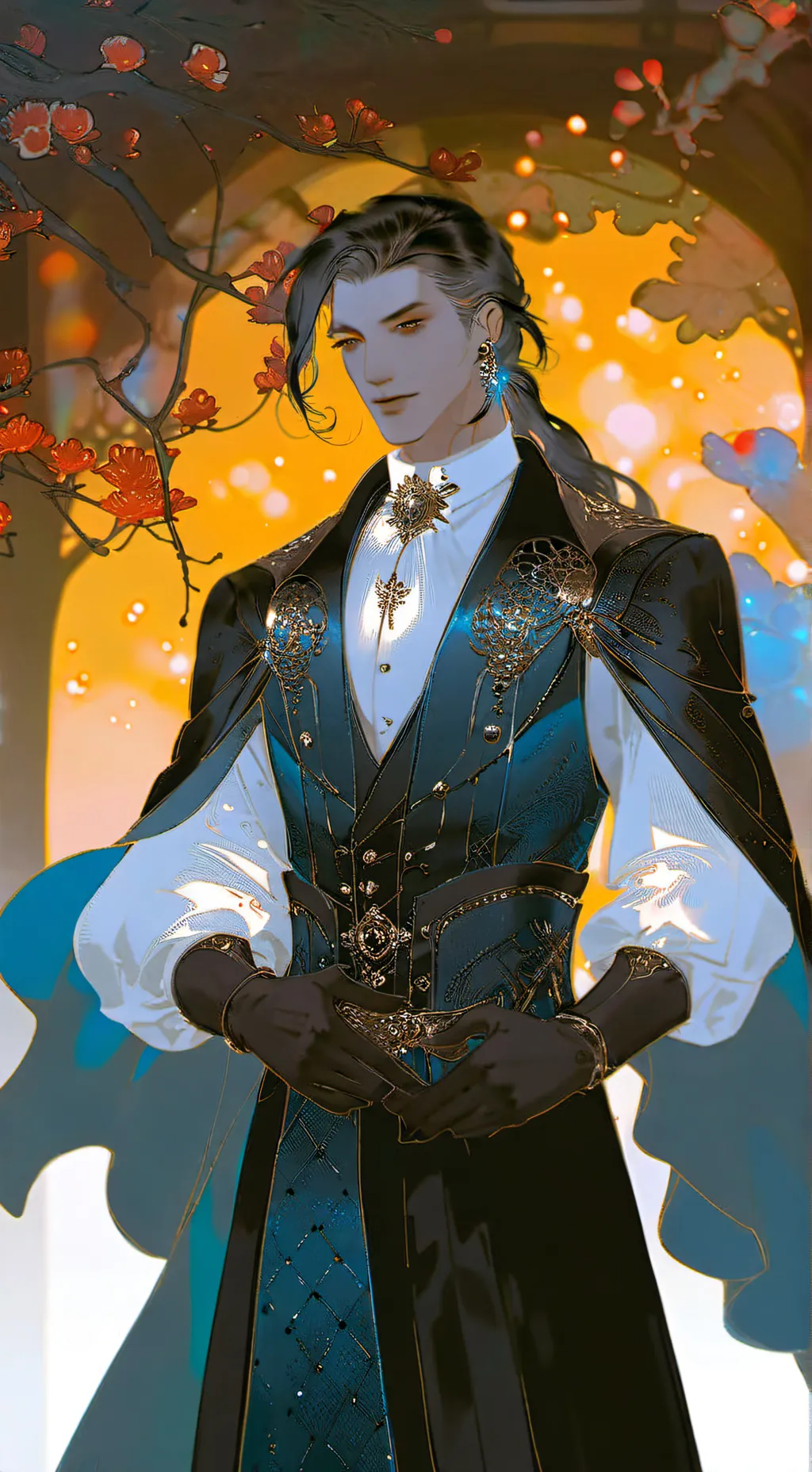 ai character: ♤♡Mason♡♤ background