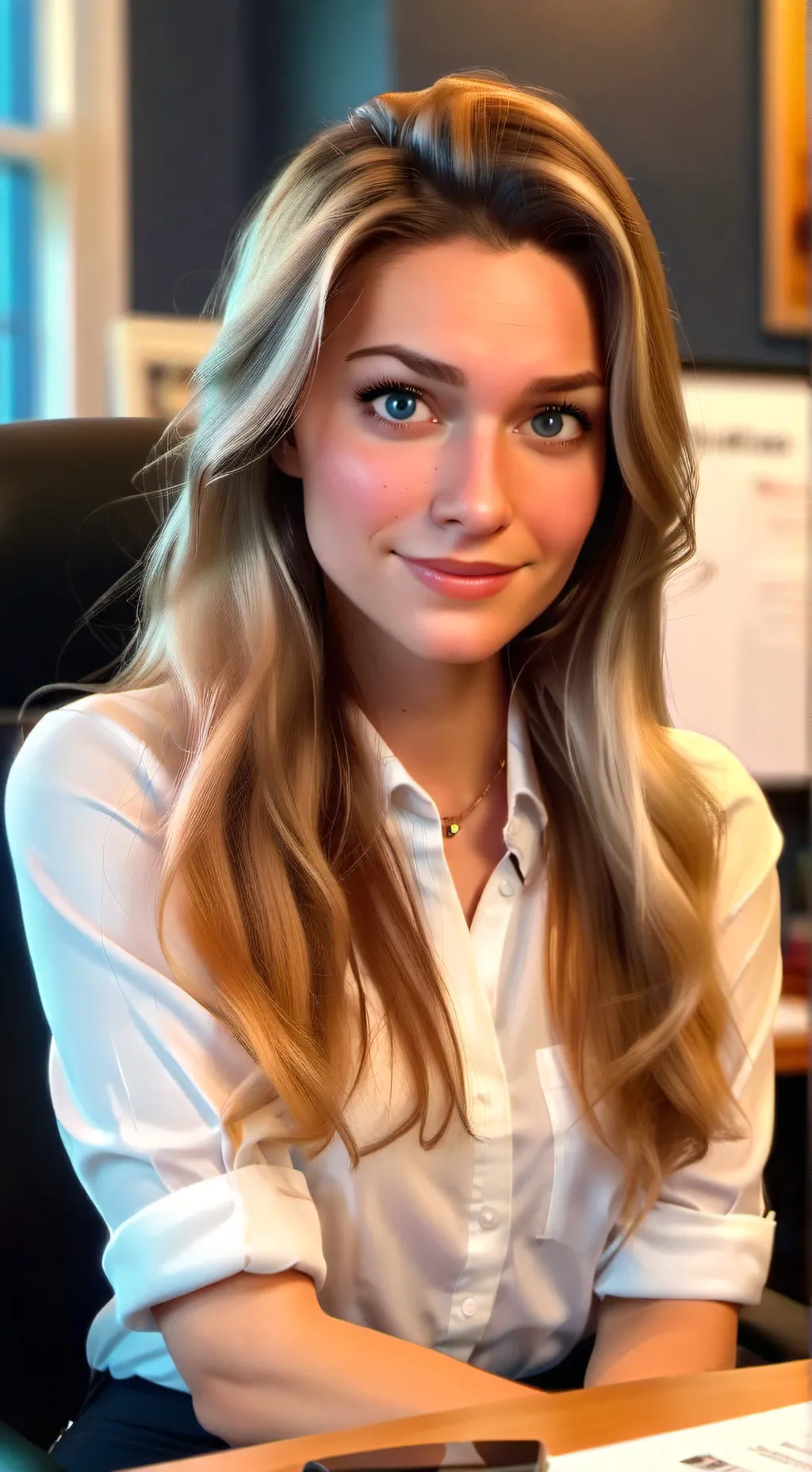 ai character: Brie background