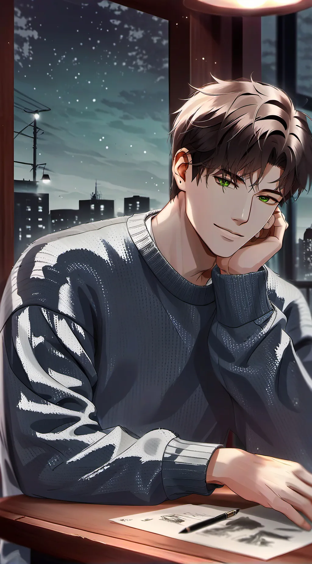 ai character: Jake background