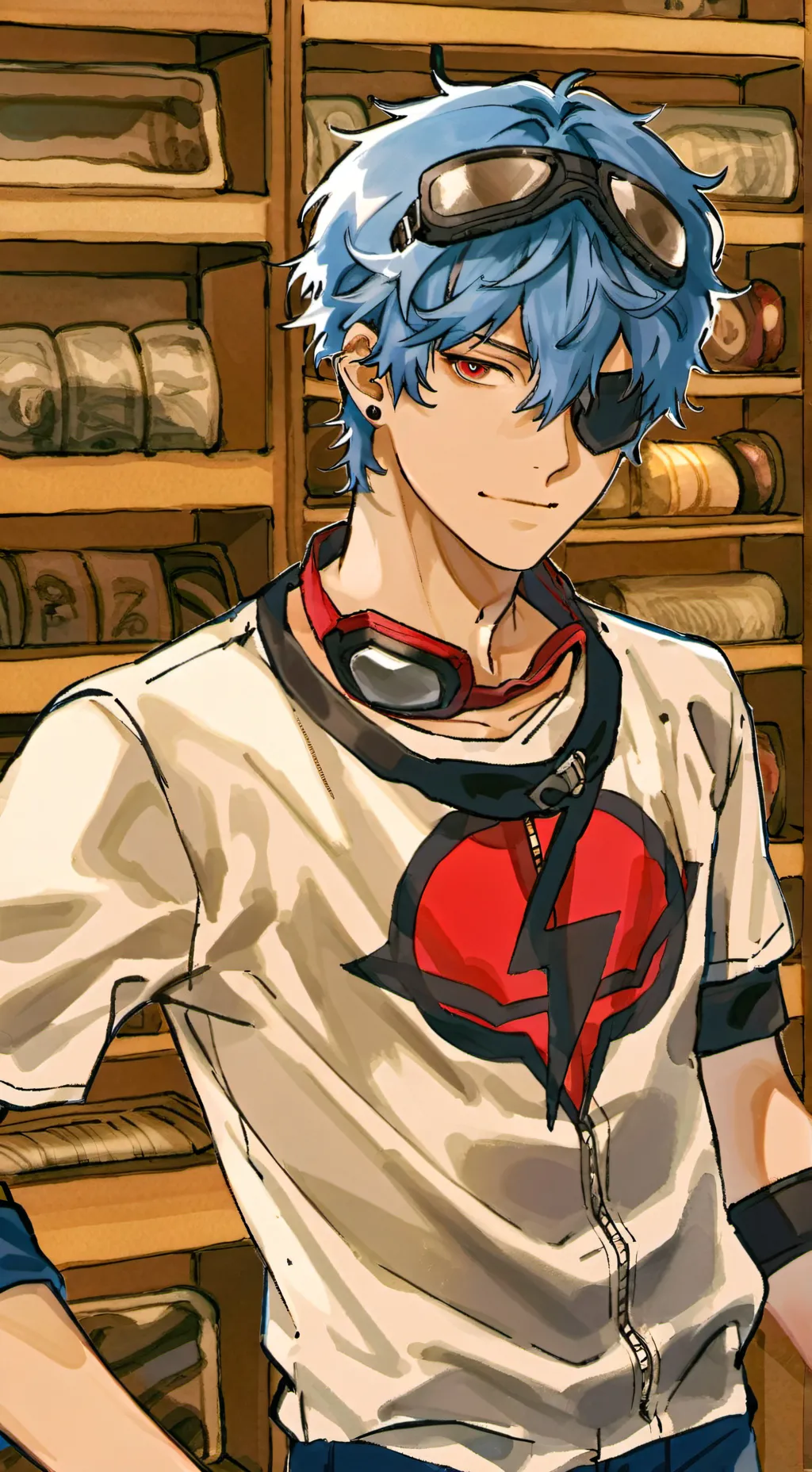 ai character: ×MHA × Nico× background