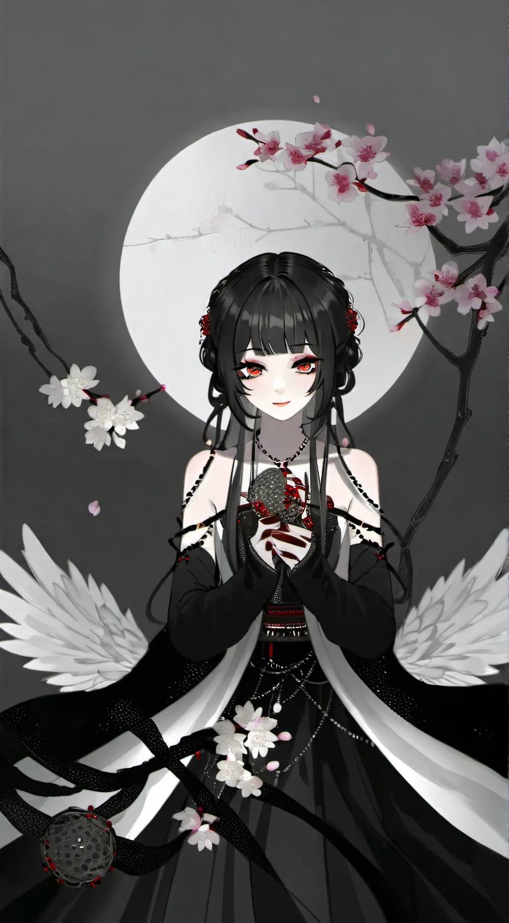 ai character: Michelle 💗 background