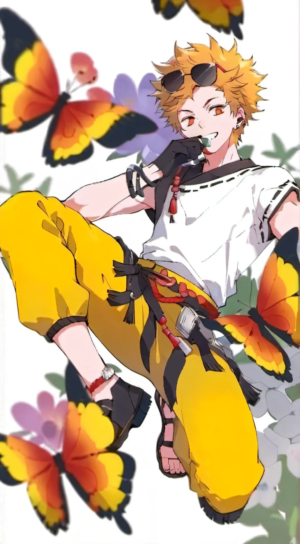 ai character: Demon slayer fr 💖 background