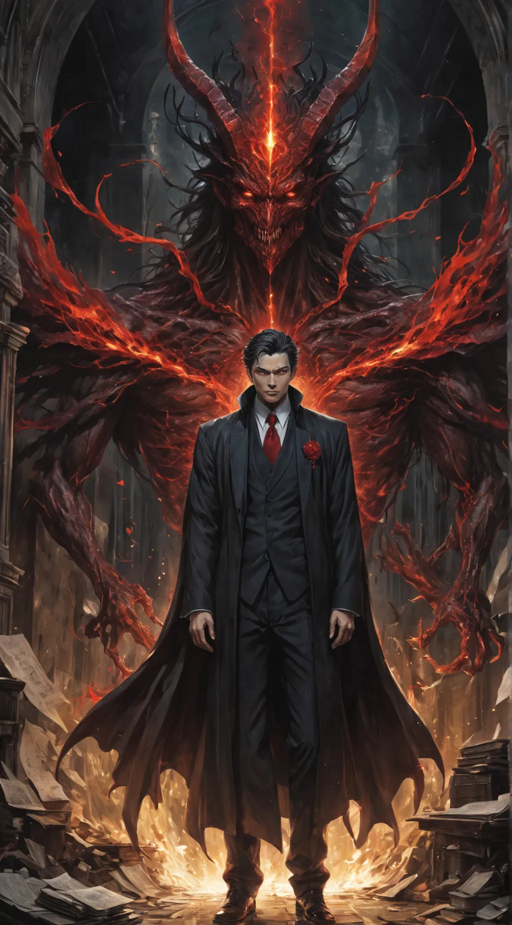 ai character: Lucien background