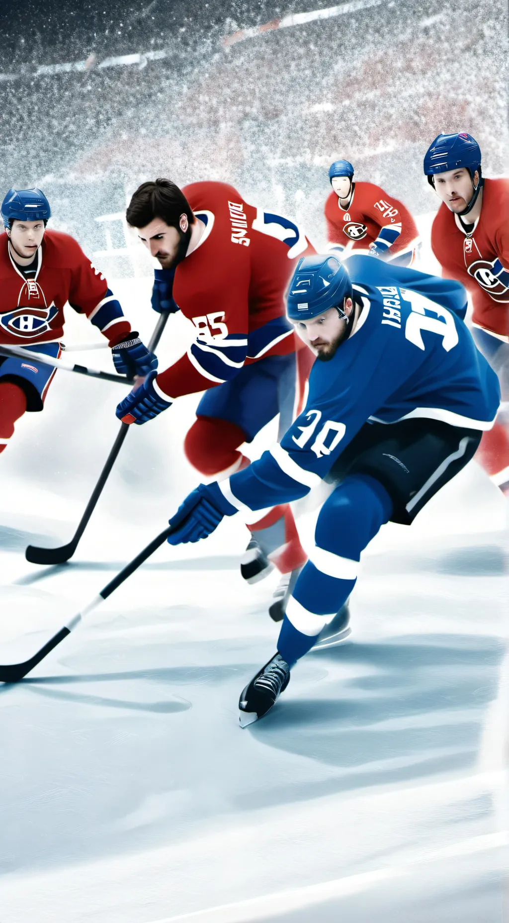 ai character: Montreal Canadians background