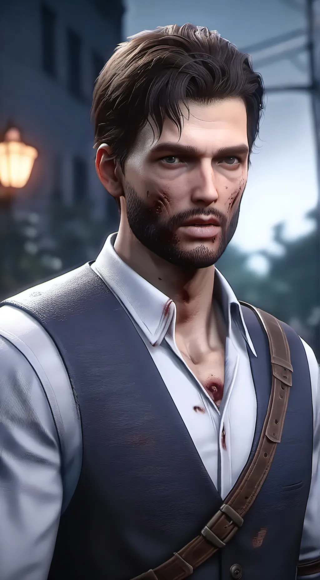 ai character: TWD background