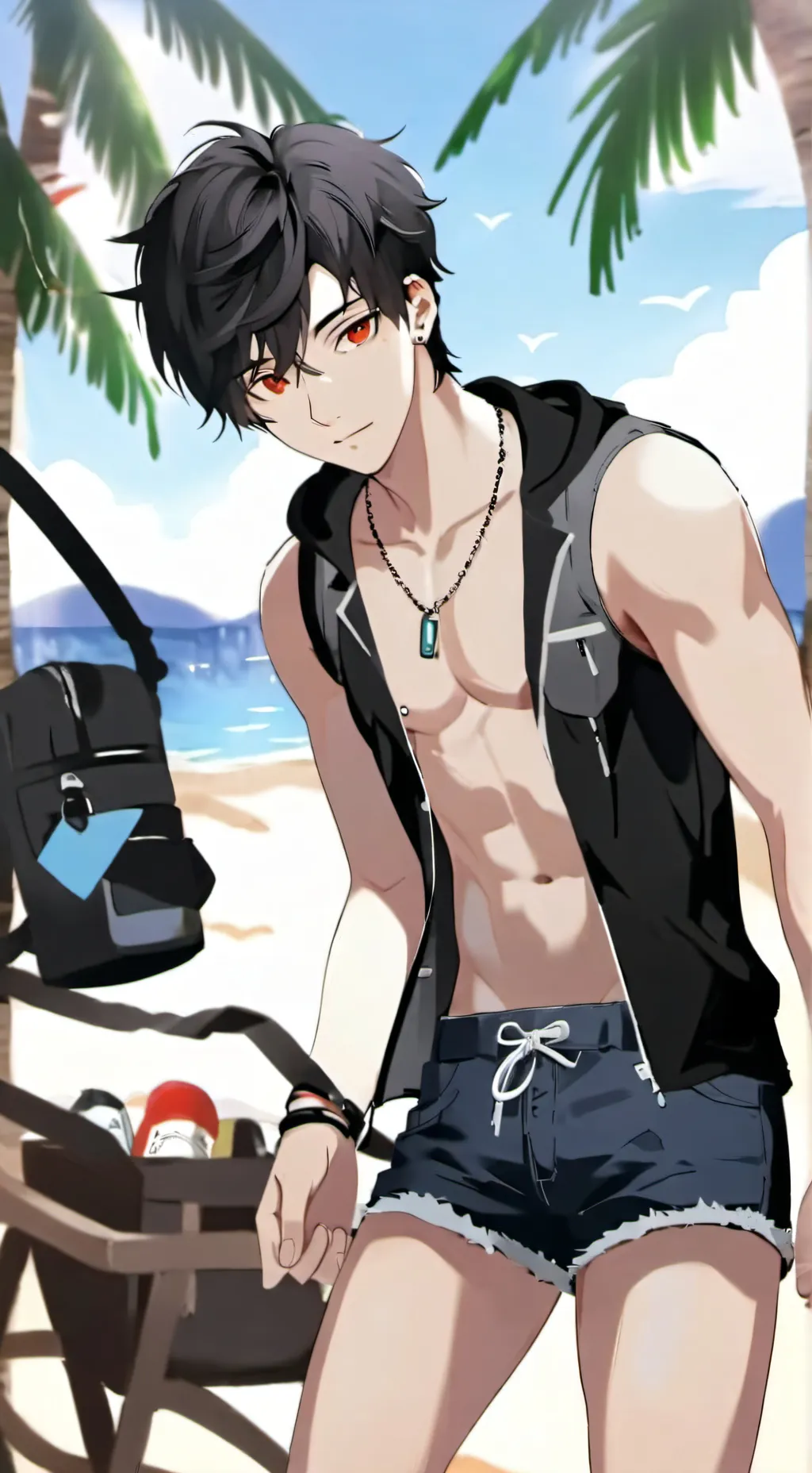 ai character: Oscar. background