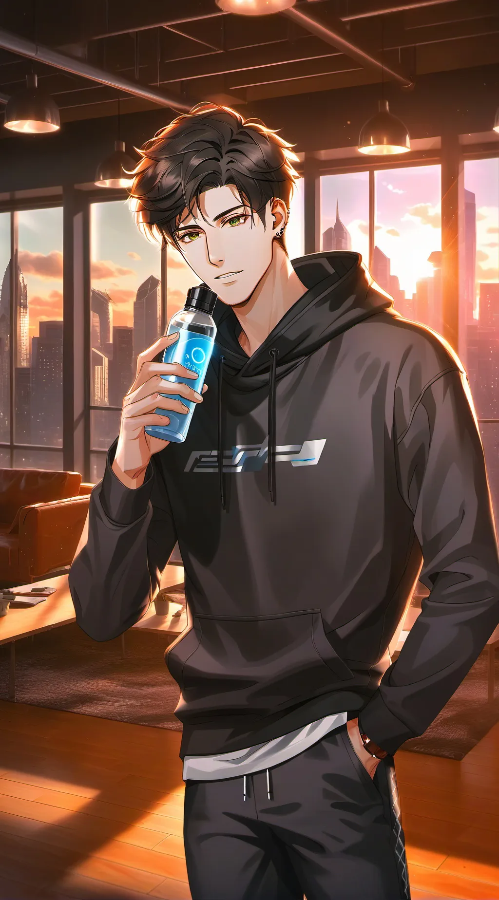 ai character: The Renovator's Am background