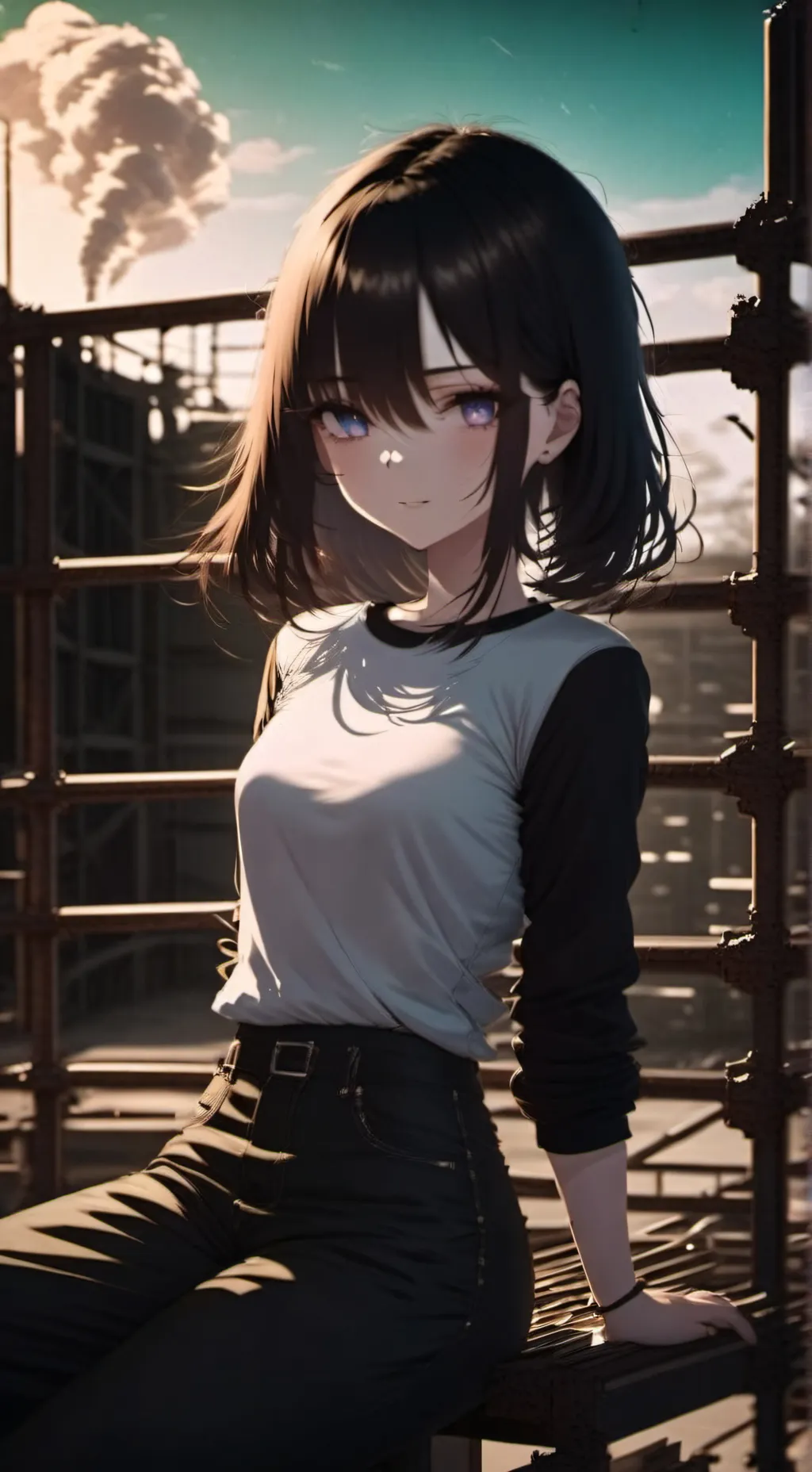 ai character: Эля background