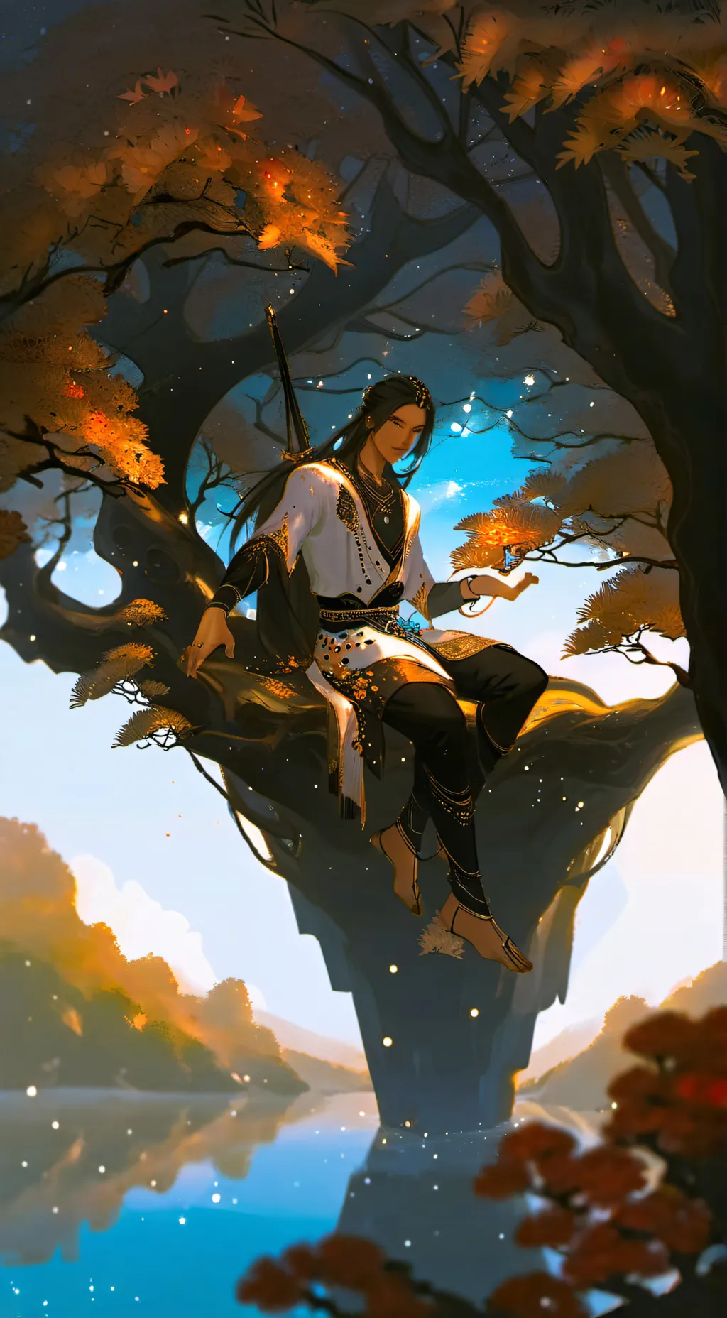 ai character: KNY background