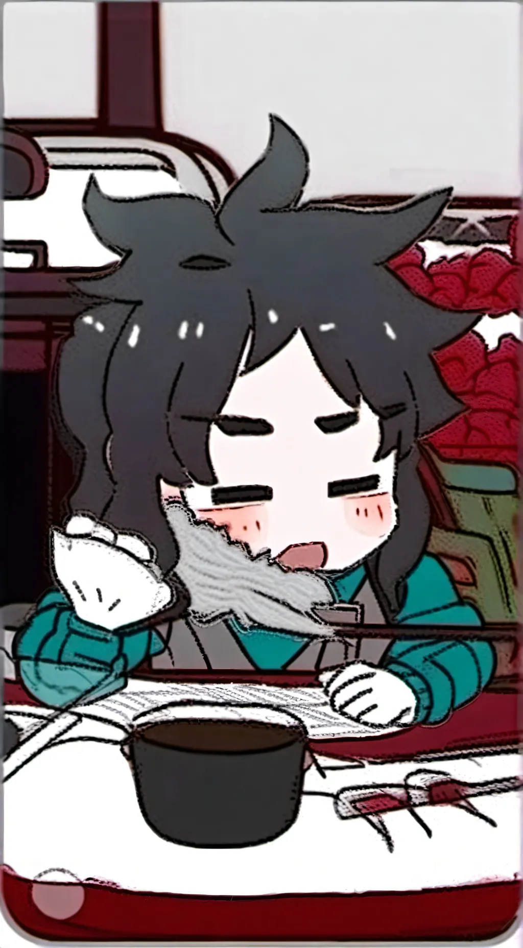 ai character: Susuke ladron background