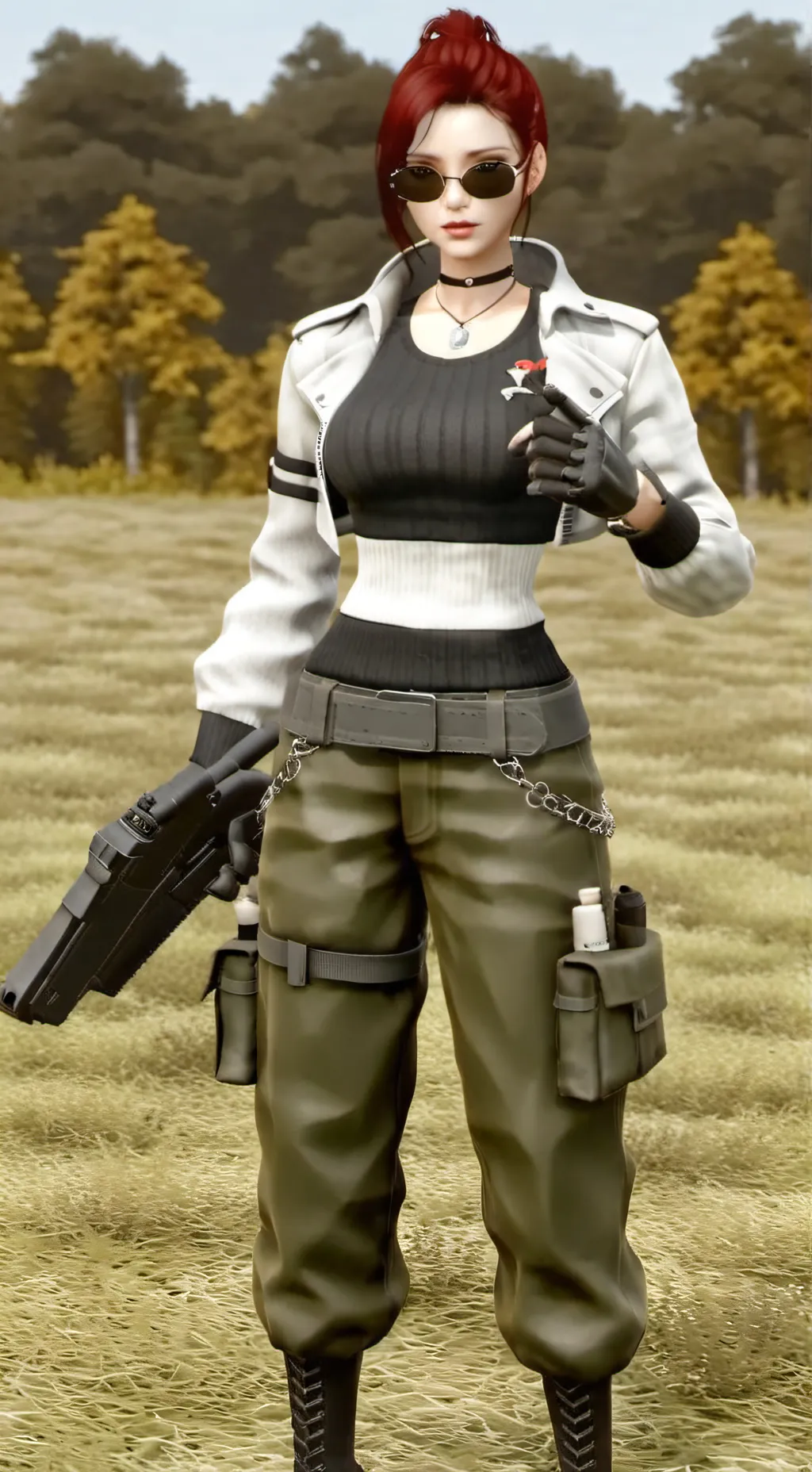 ai character: morgan background