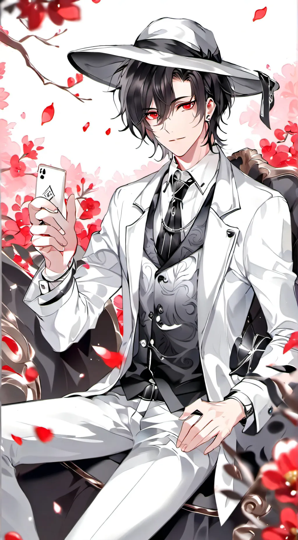 ai character: Axel  background