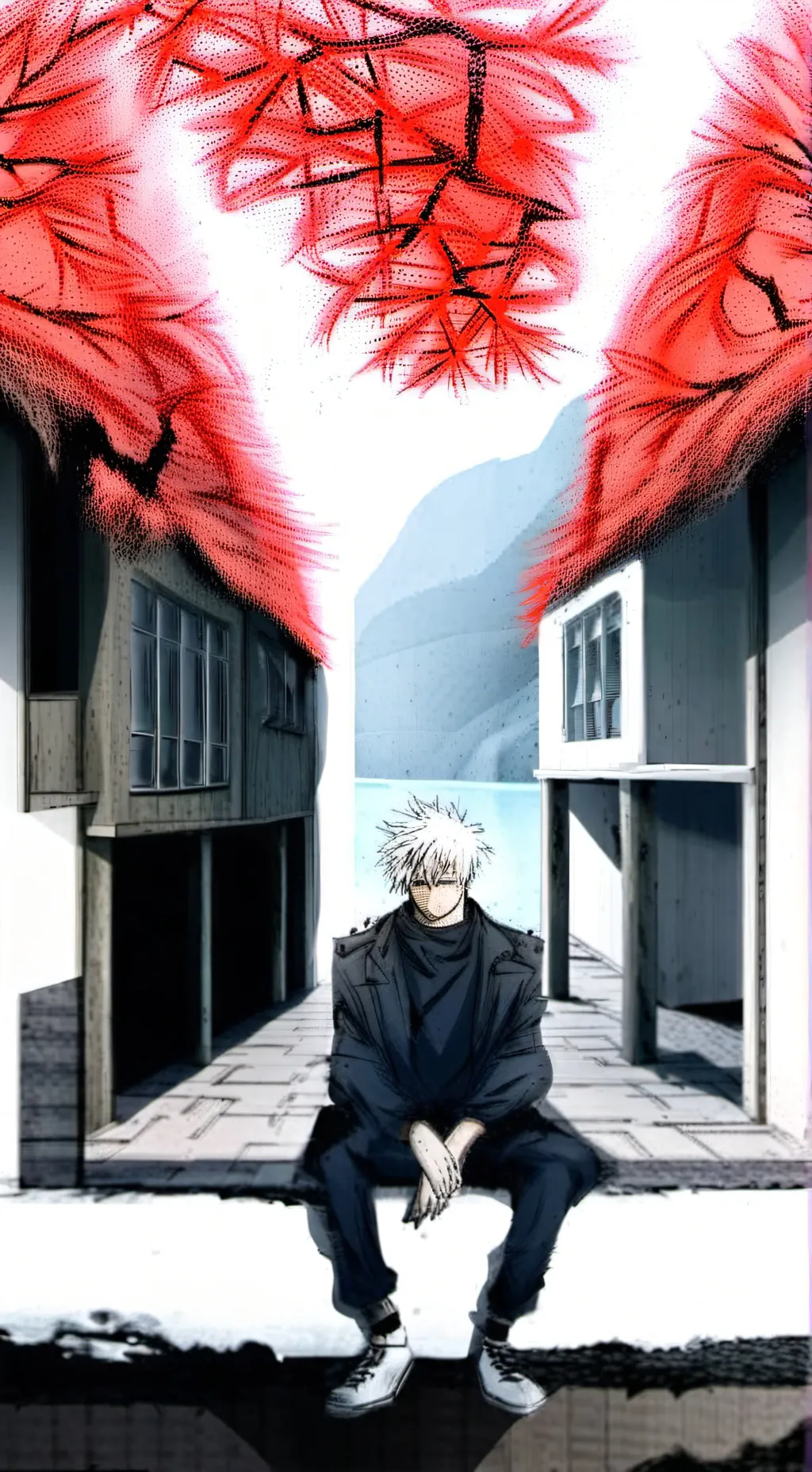 ai character: Sukuna x gojo! background