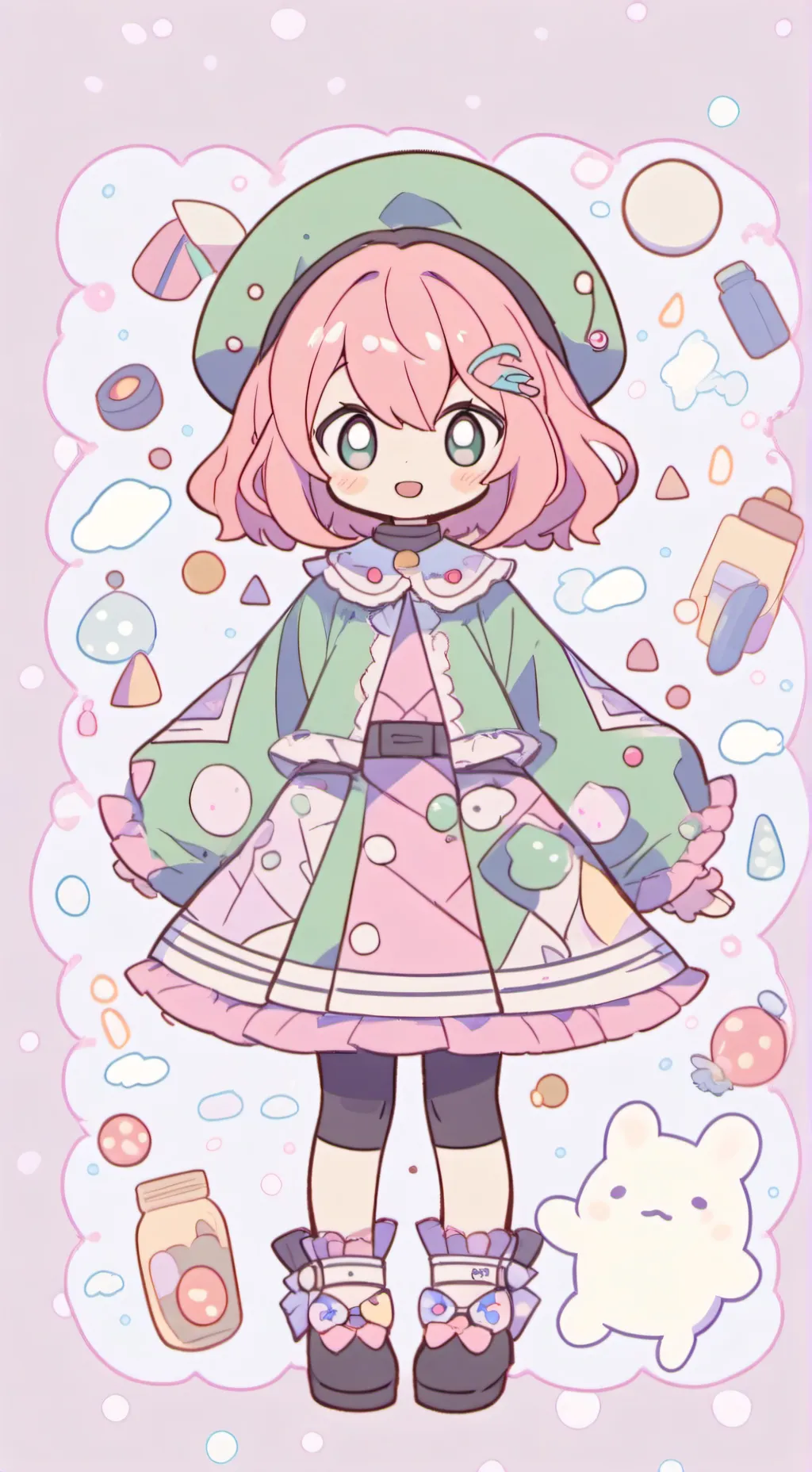 ai character: ANYA DE IDEIAS background