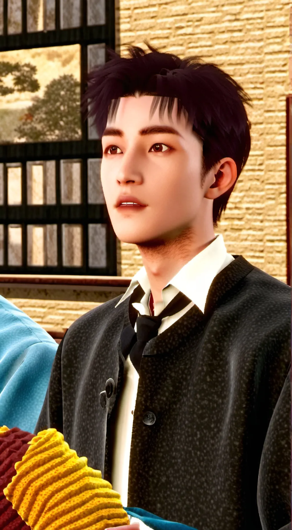 ai character: 裴池 background