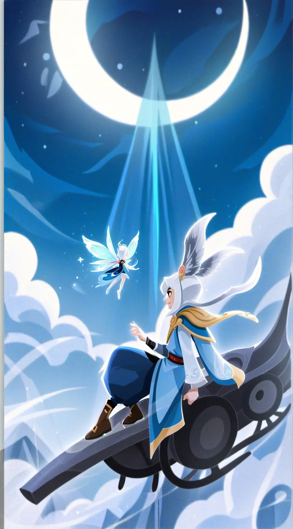 ai character: Sky Phase 12 background