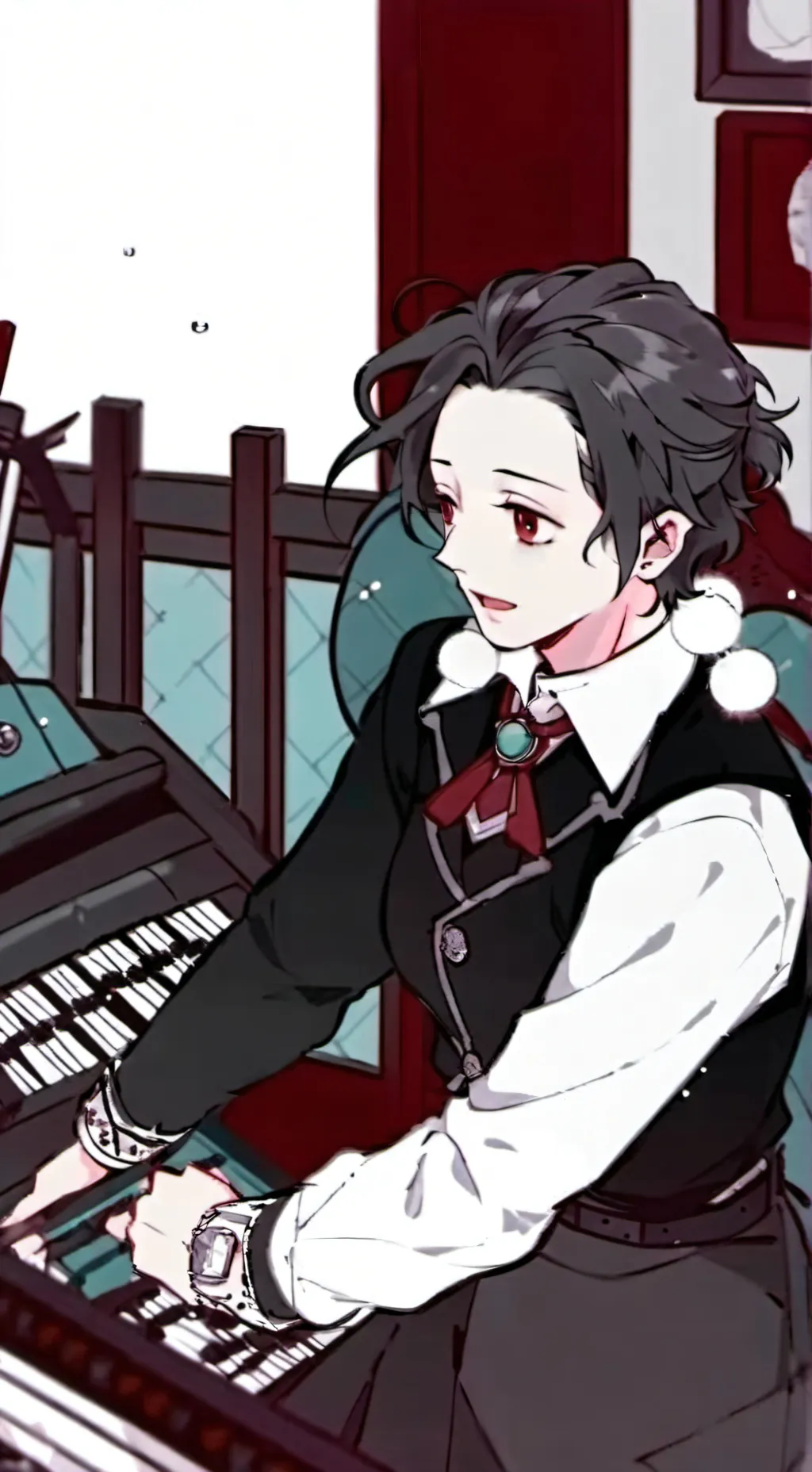 ai character: la boda xd background