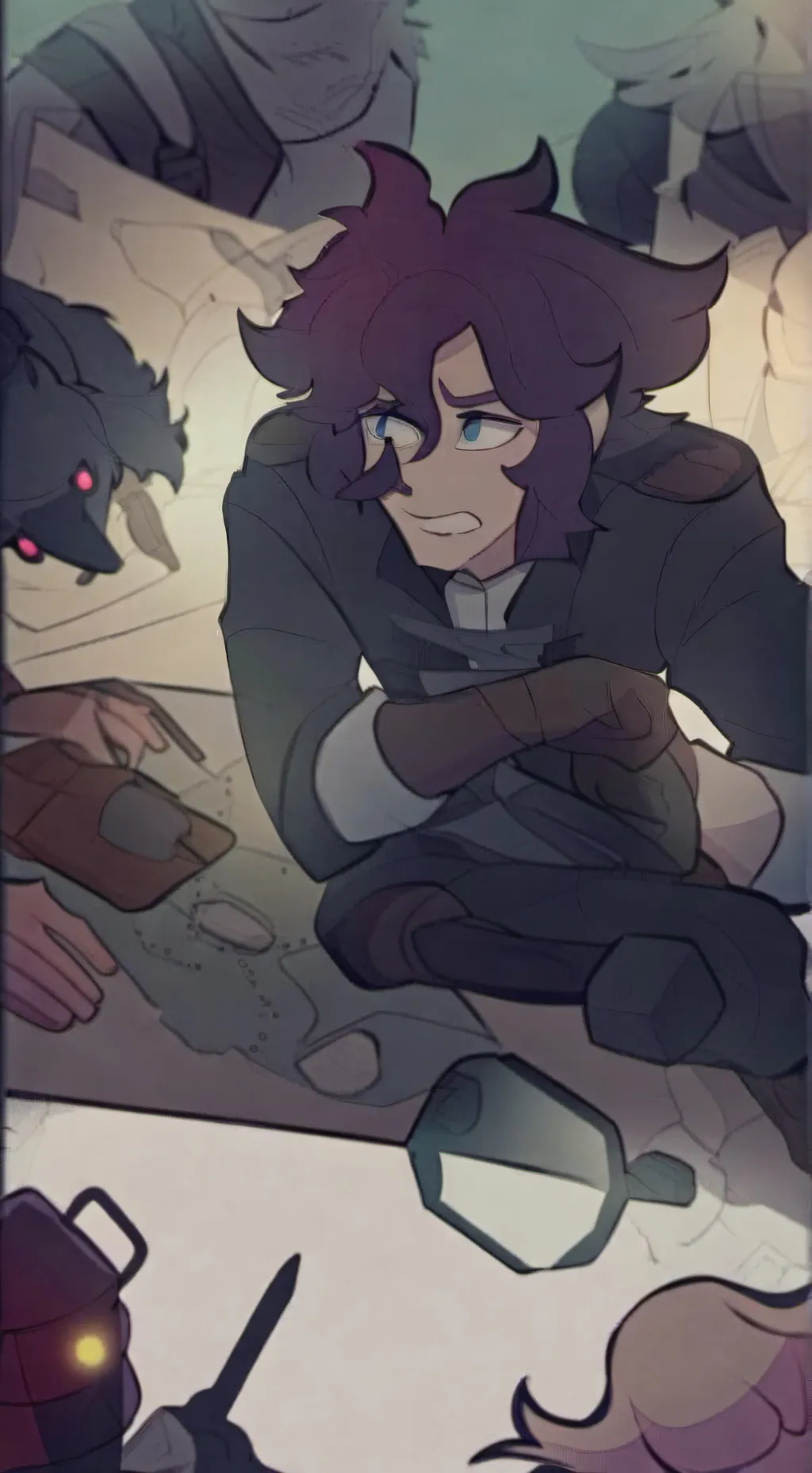 ai character: Clingy Sebastian  background