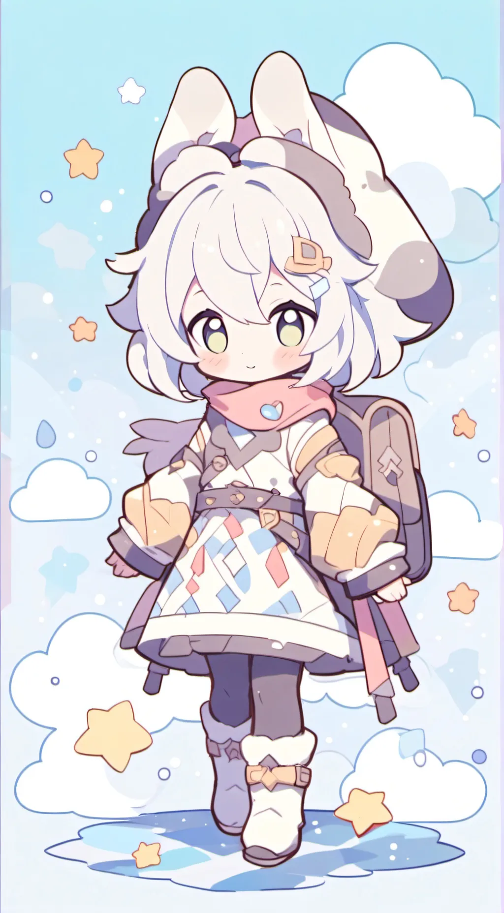 ai character: selle  background