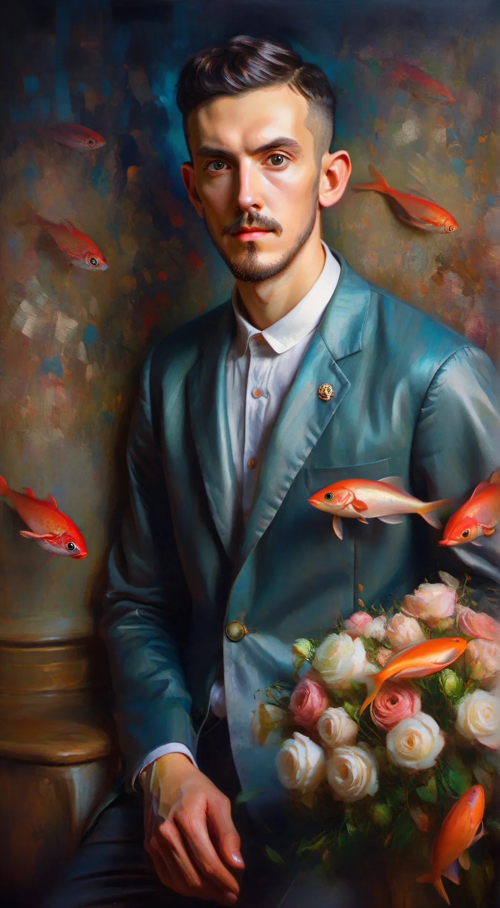 ai character: seong gi-hun 456 background