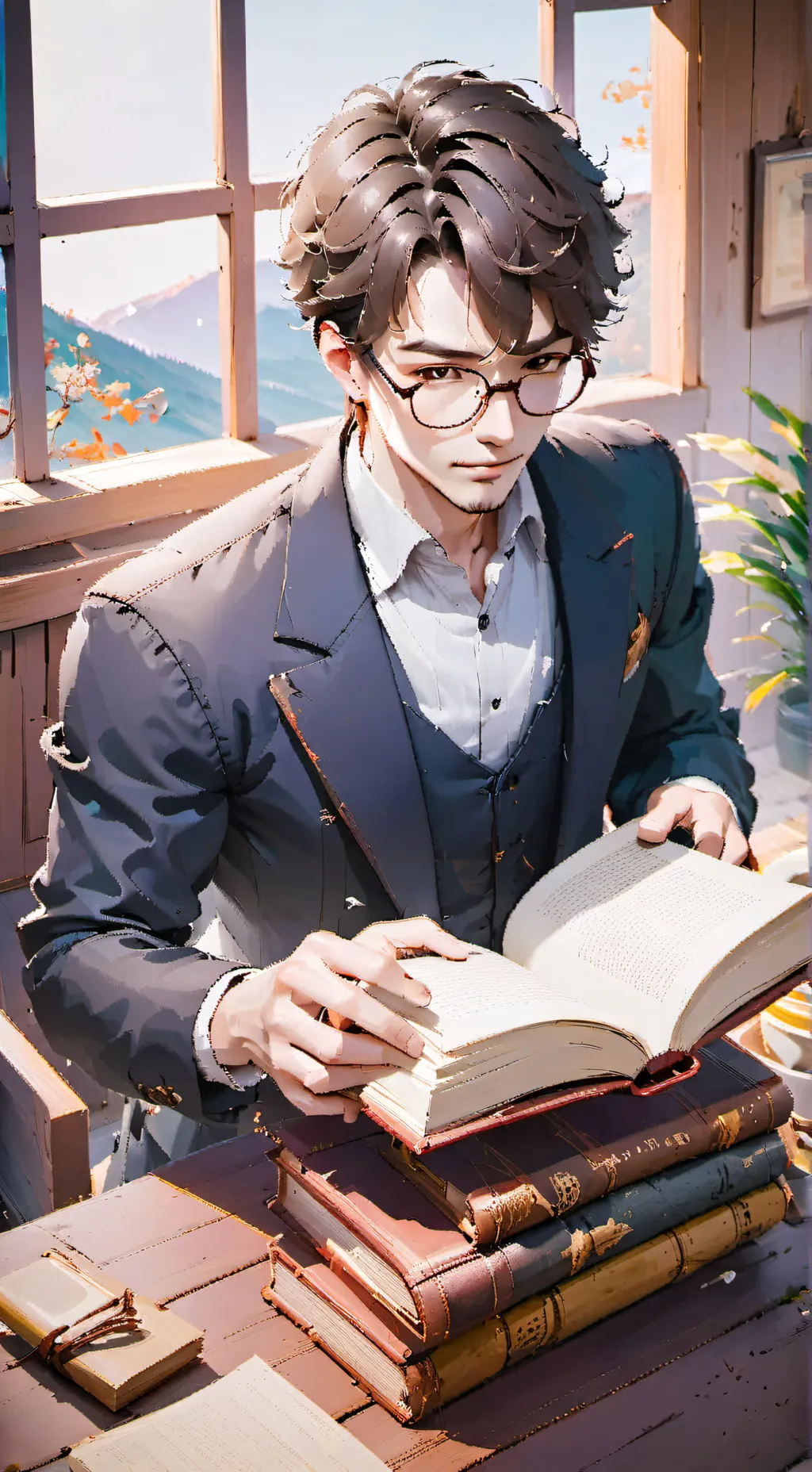 ai character: Ben background