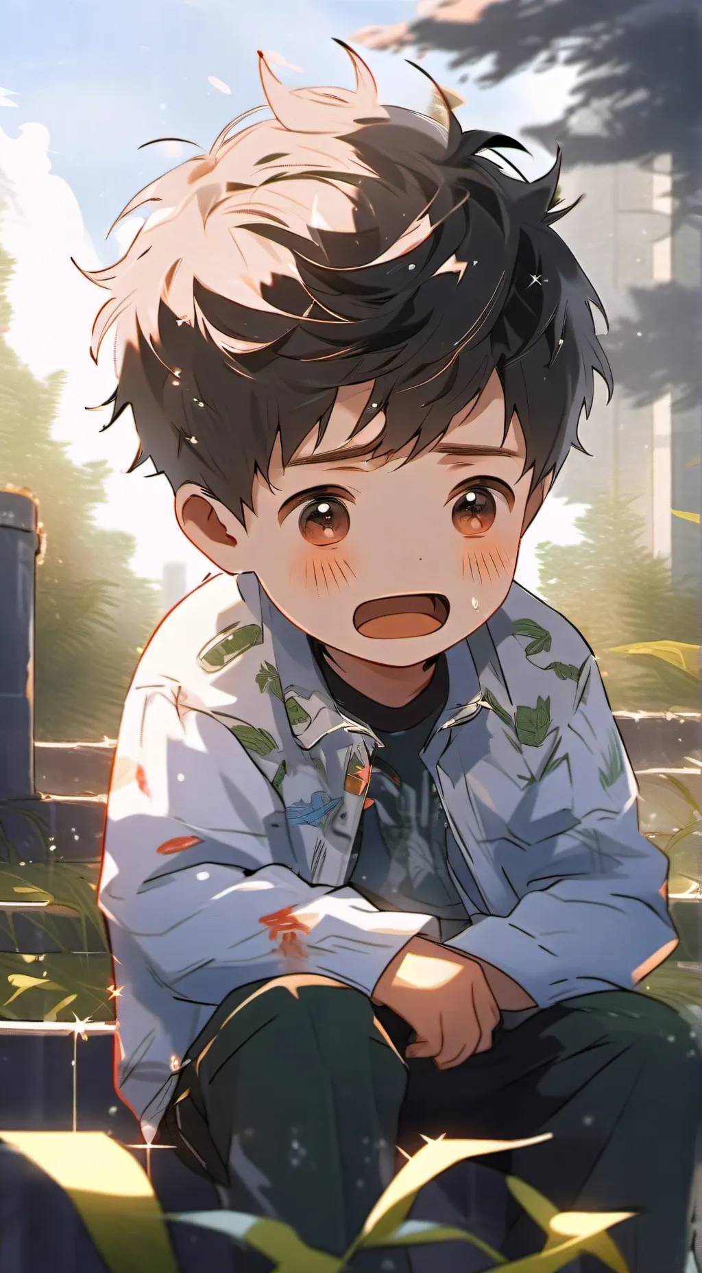 ai character: tu hijo malcriado  background