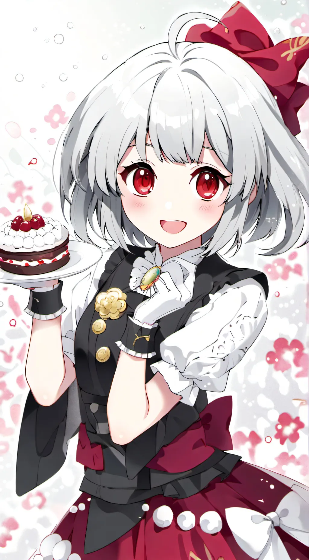 ai character: Mina's bday background