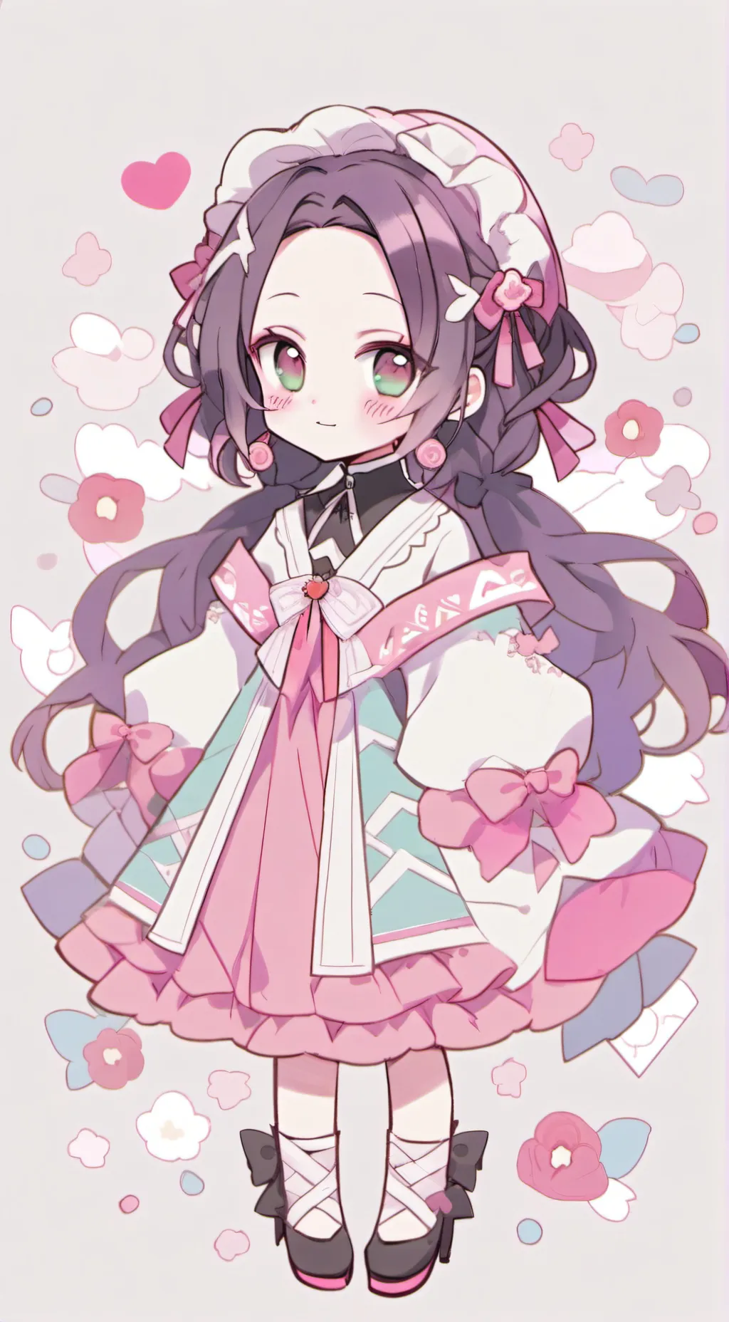 ai character: Demon slayer background